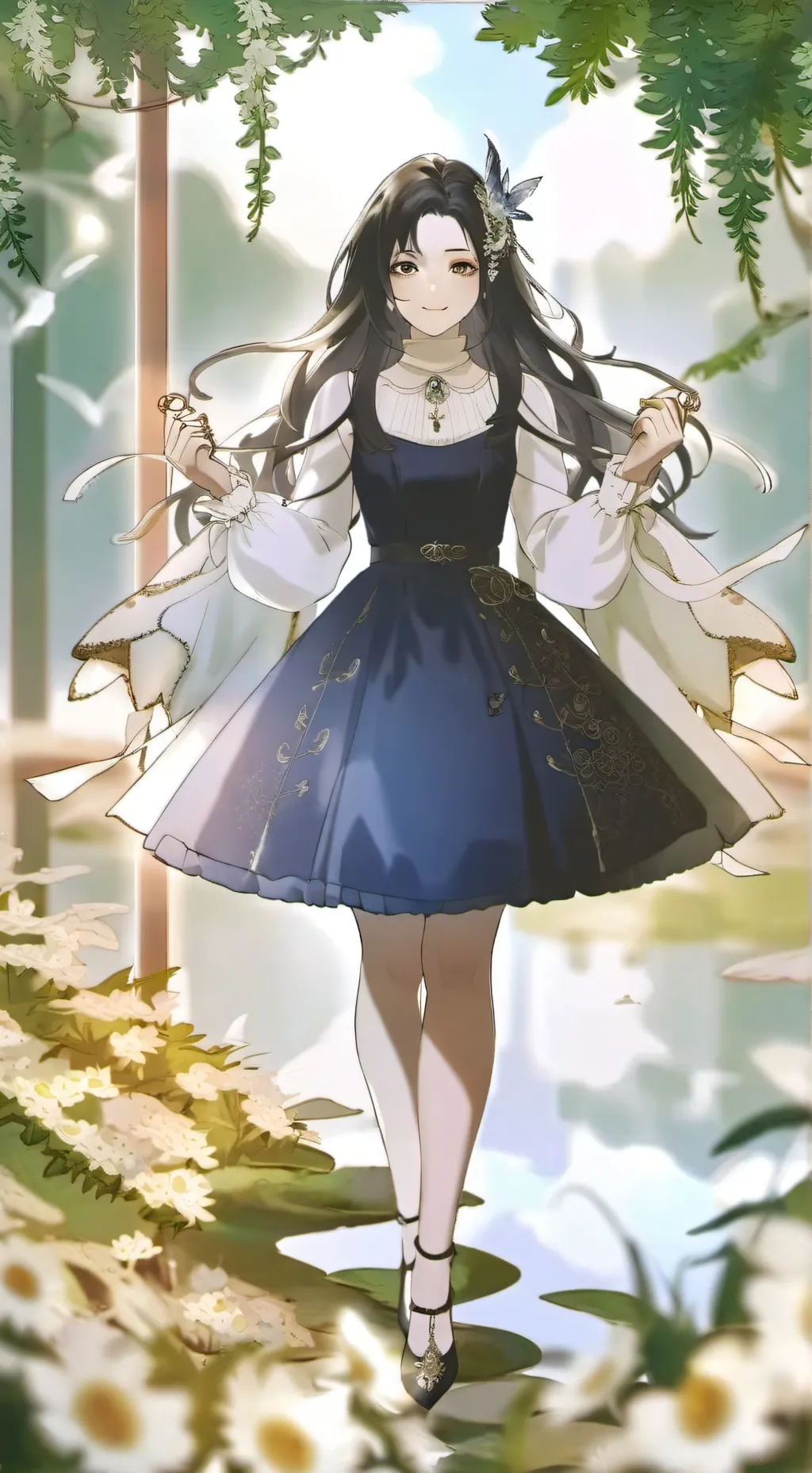 ai character: kny (demon slayer) background