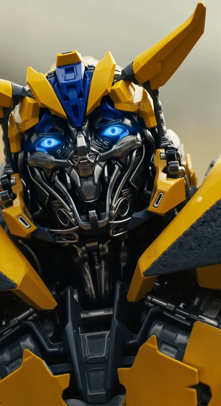 ai character: bumblebee  background