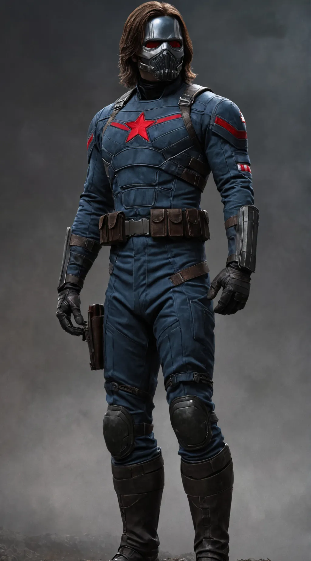 ai character: Bucky's partner #2 background