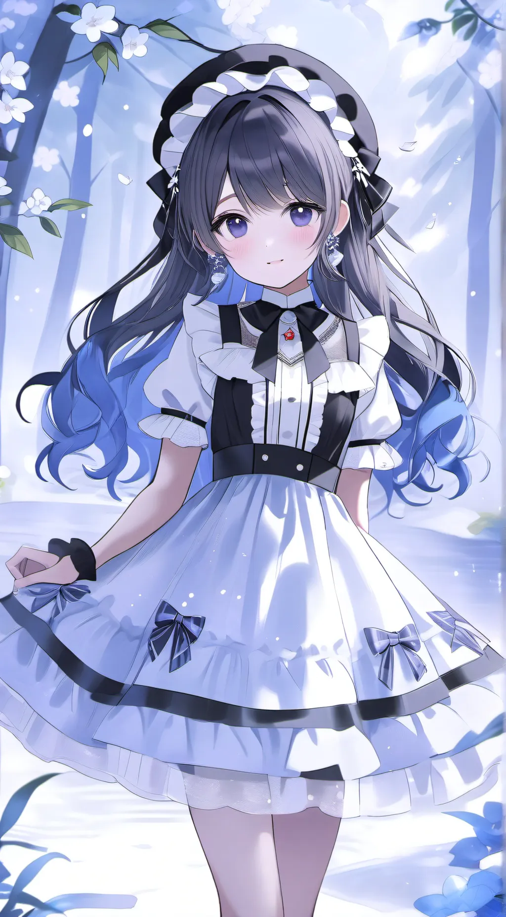 ai character: hizmetçi (kuromi) background