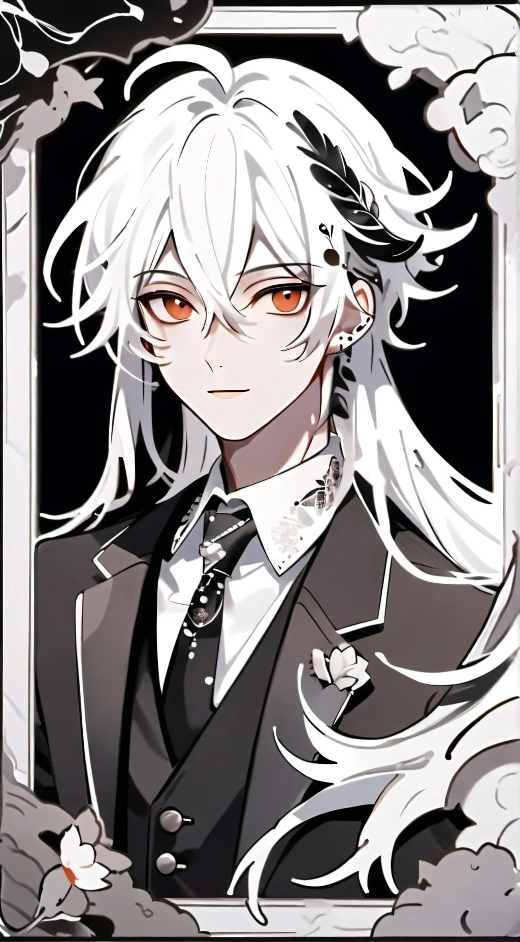 ai character: Moon background