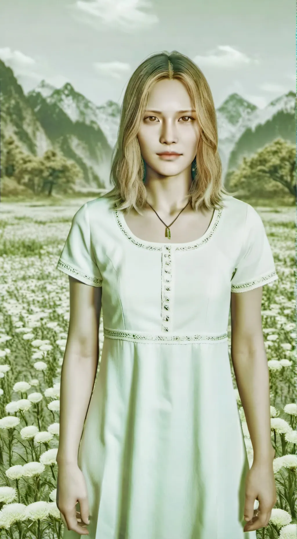 ai character: Faith seed background