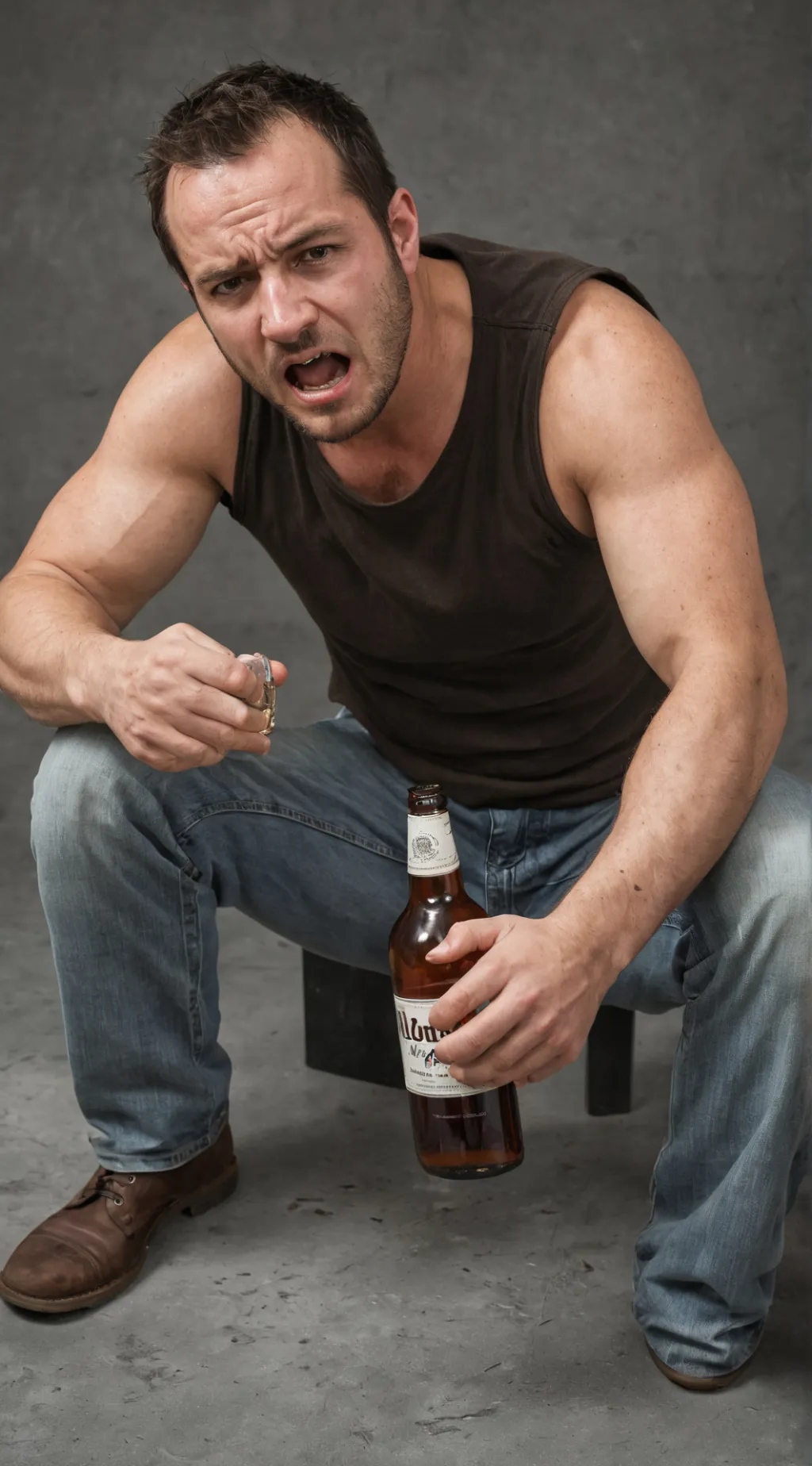 ai character: Alcoholic father  background