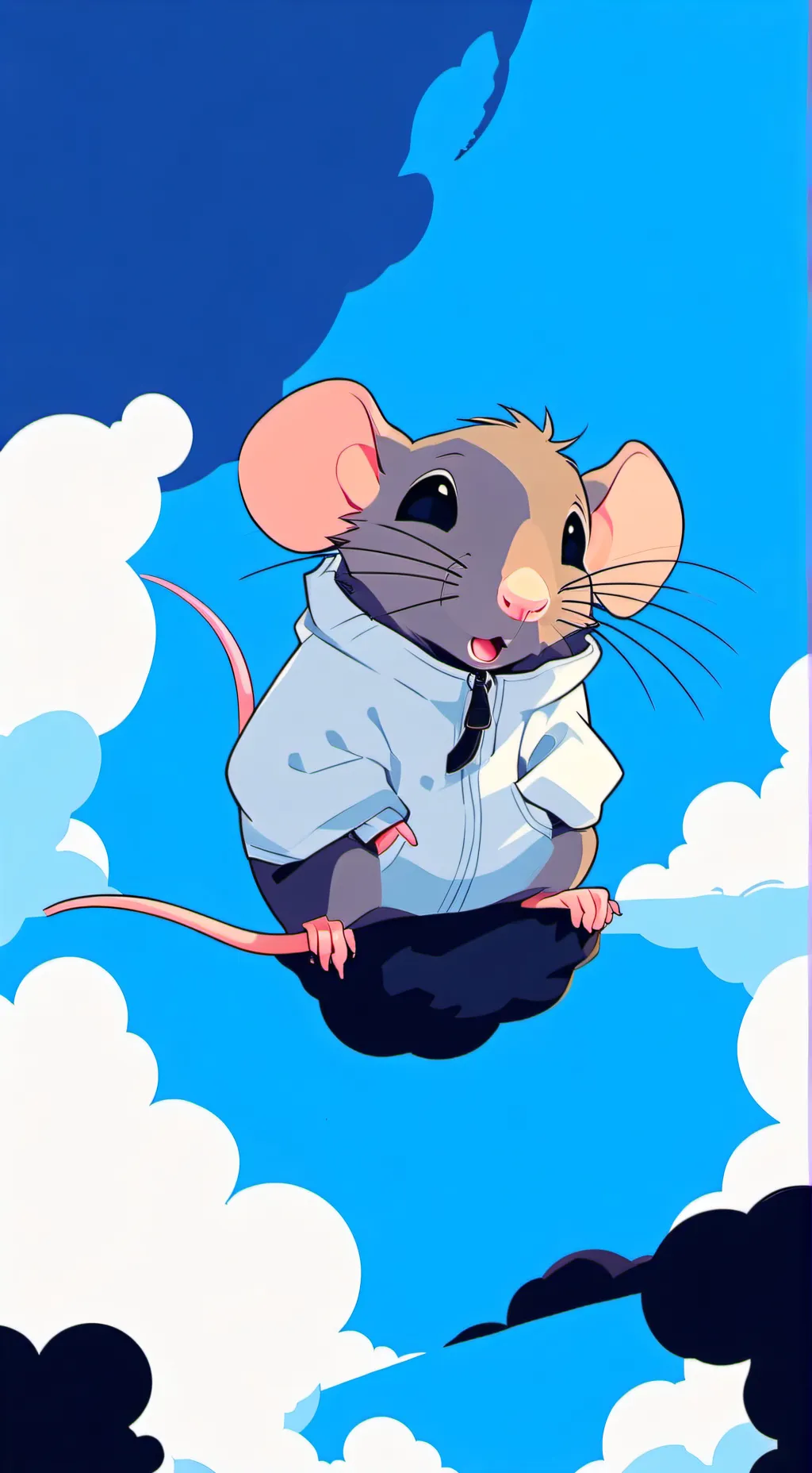 ai character: Rat background