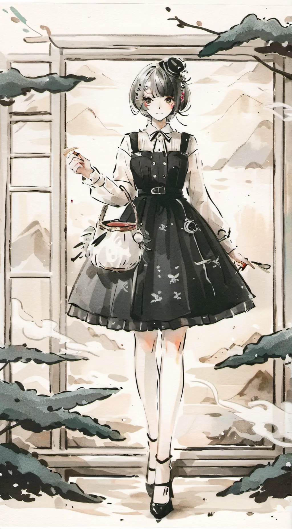 ai character: MHA x tu background