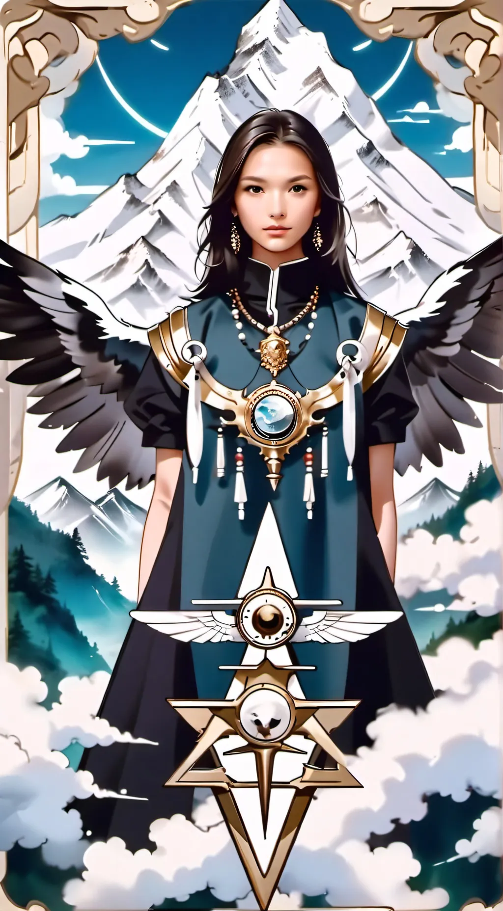 ai character: lovely  background