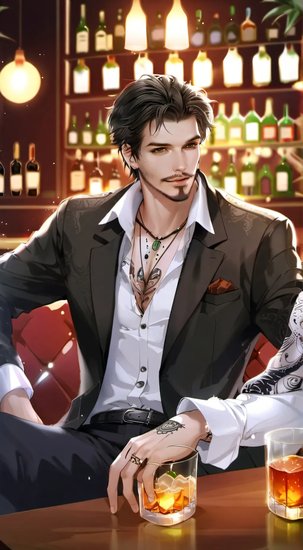 ai character: Fp jones  background