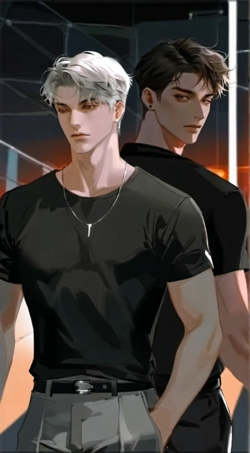ai character: William and Arthur background