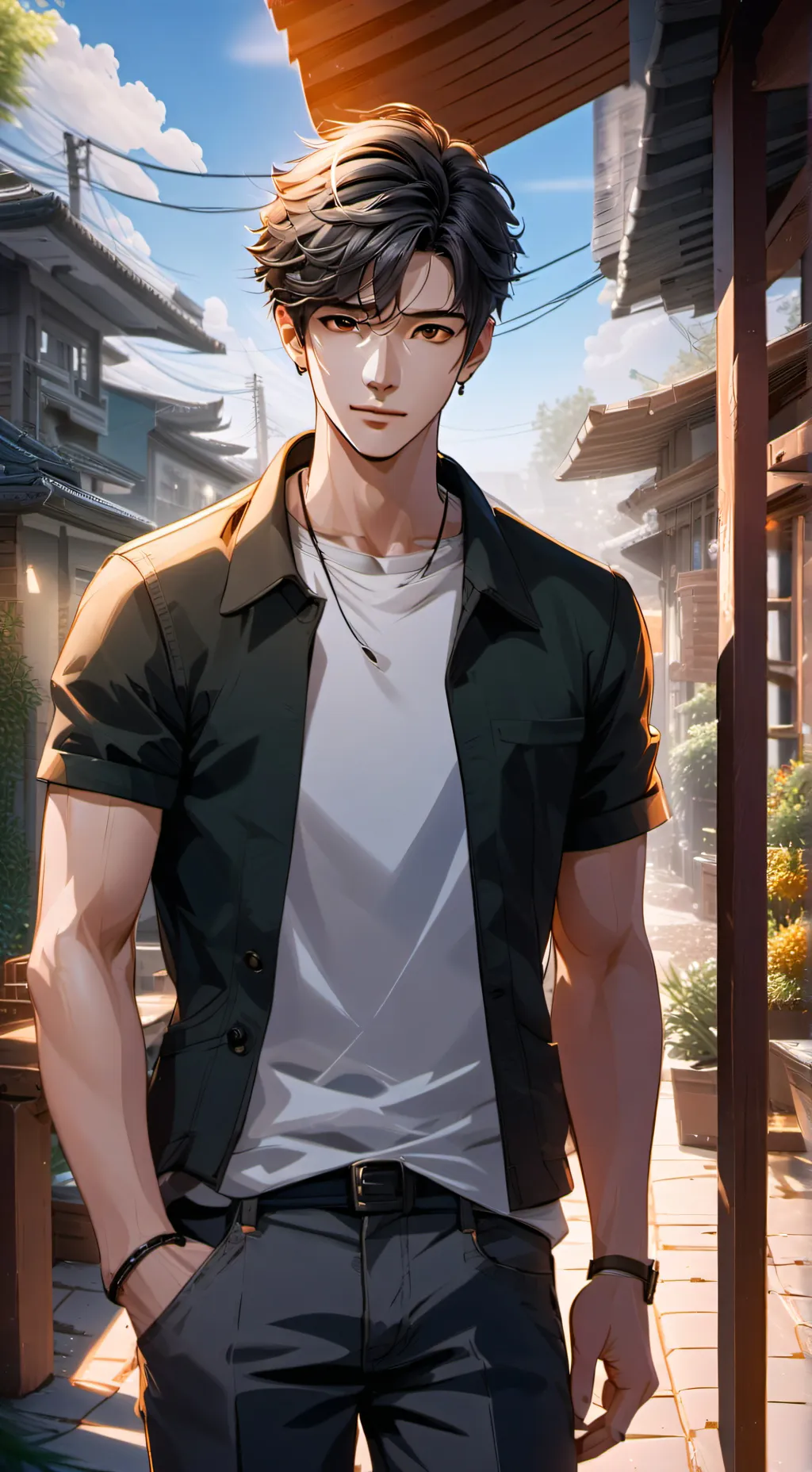 ai character: Wang-Jii background