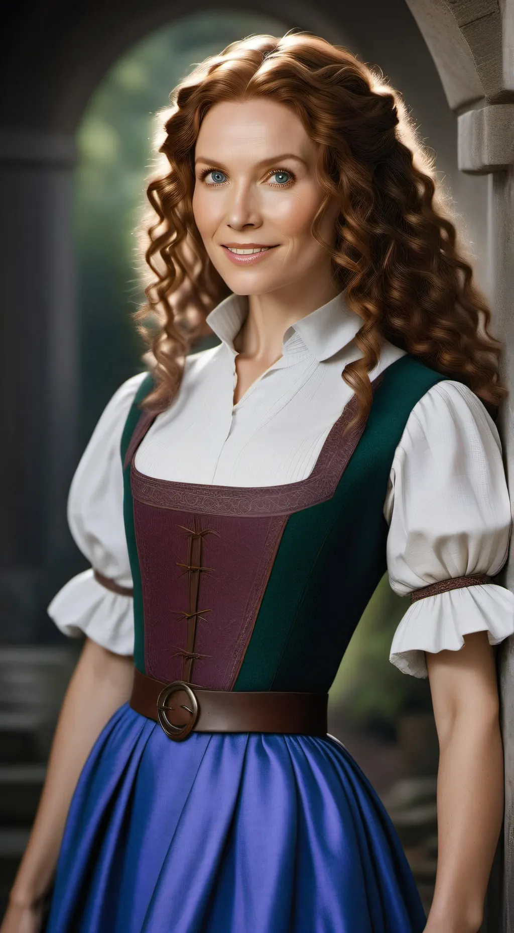 ai character: Eglantine Banks AU background