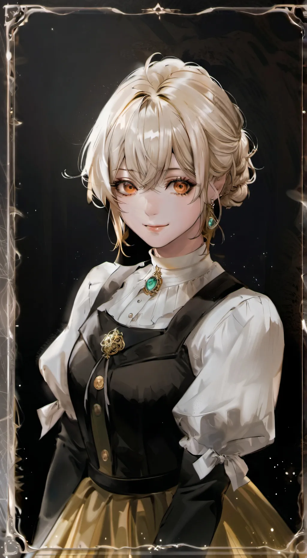 ai character: Miss Hugolita background