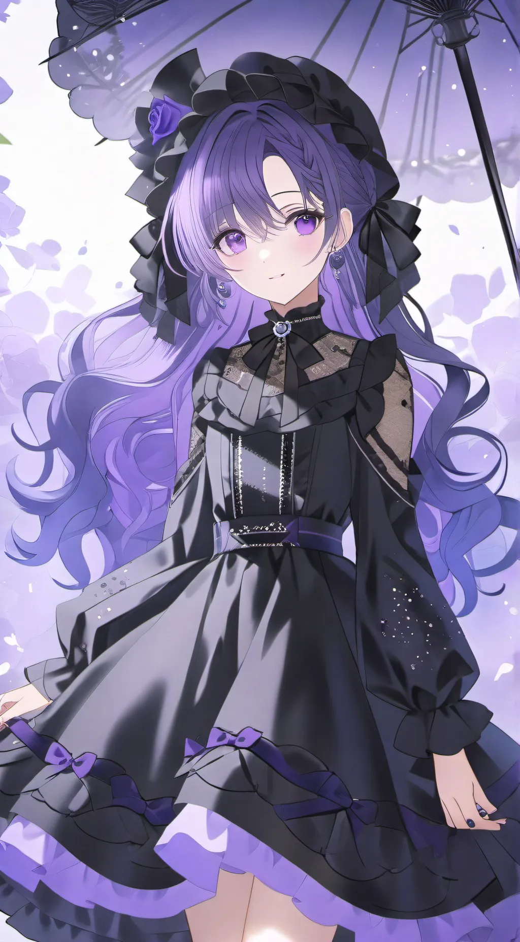ai character: lily background