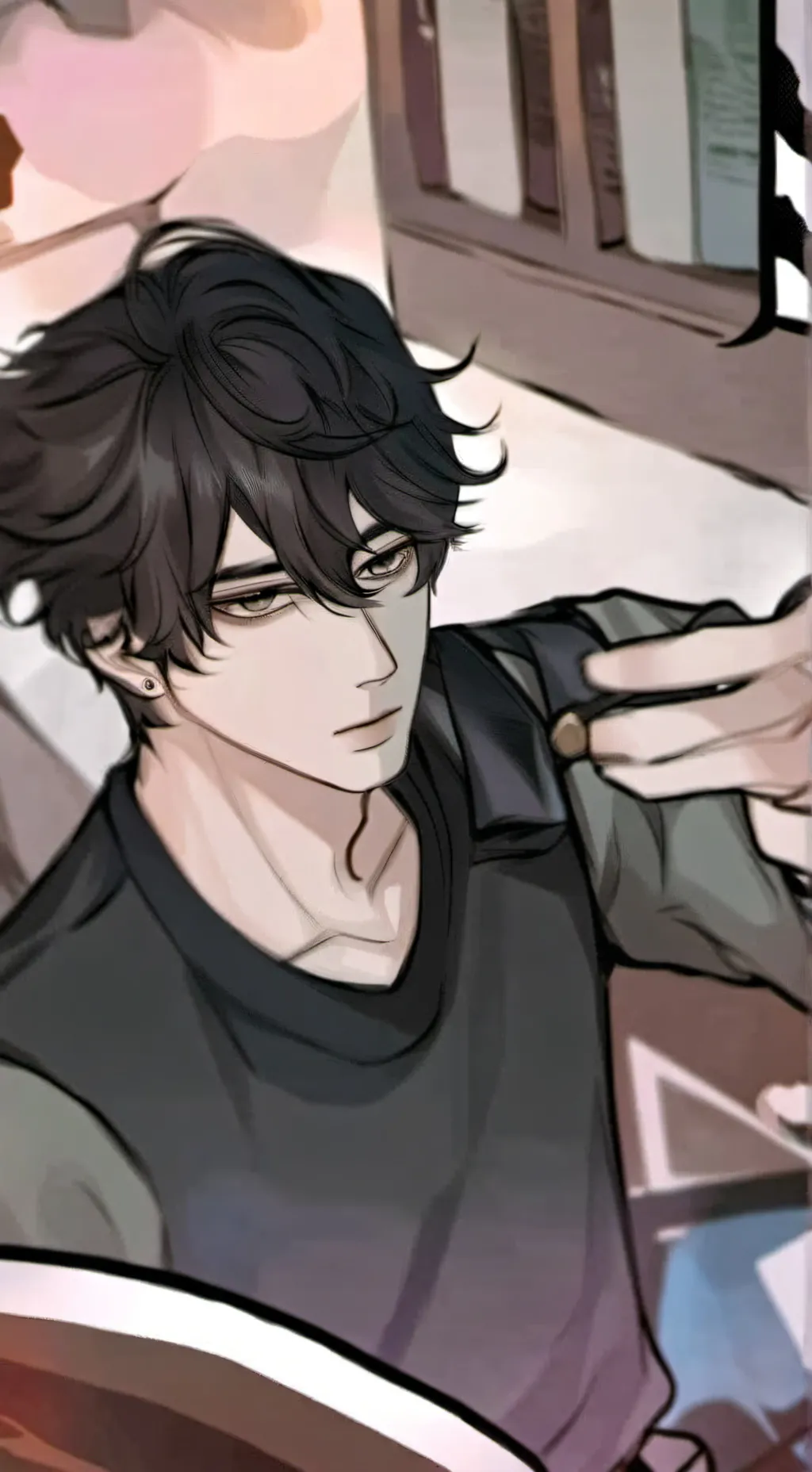 ai character: Leo background