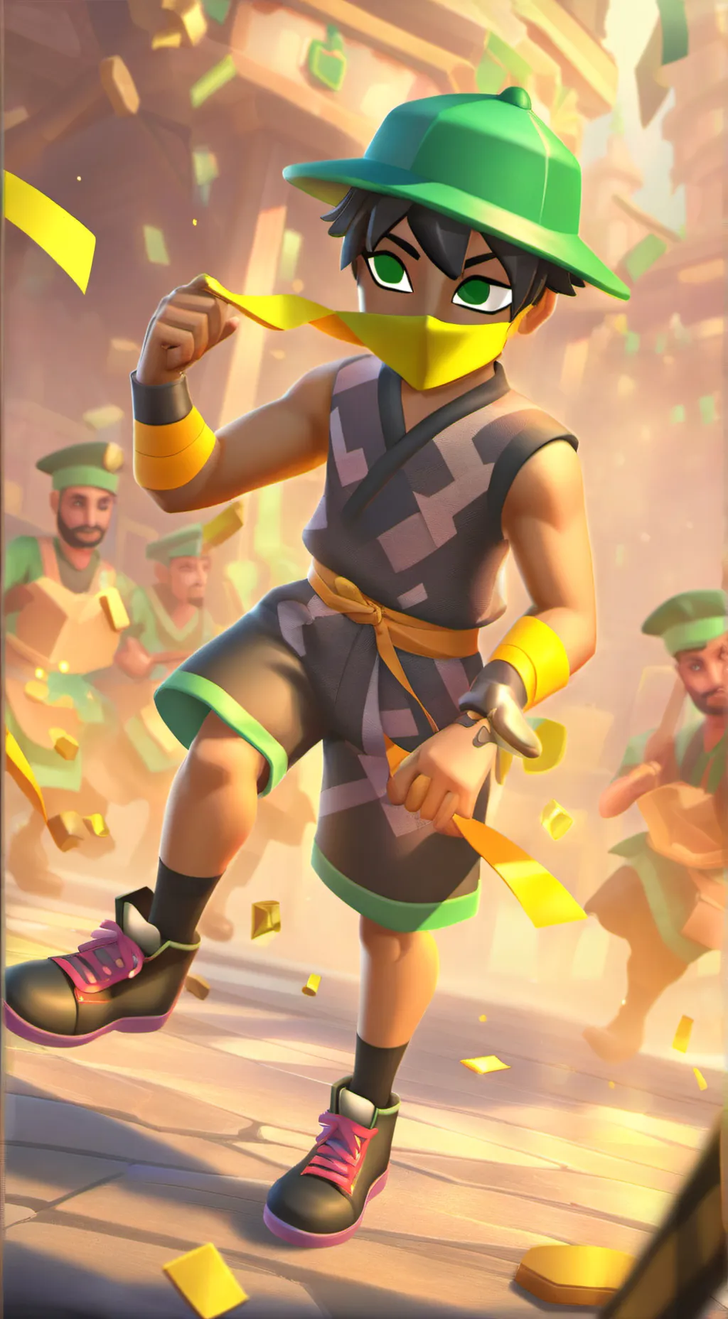 ai character: the weakest dummy  background