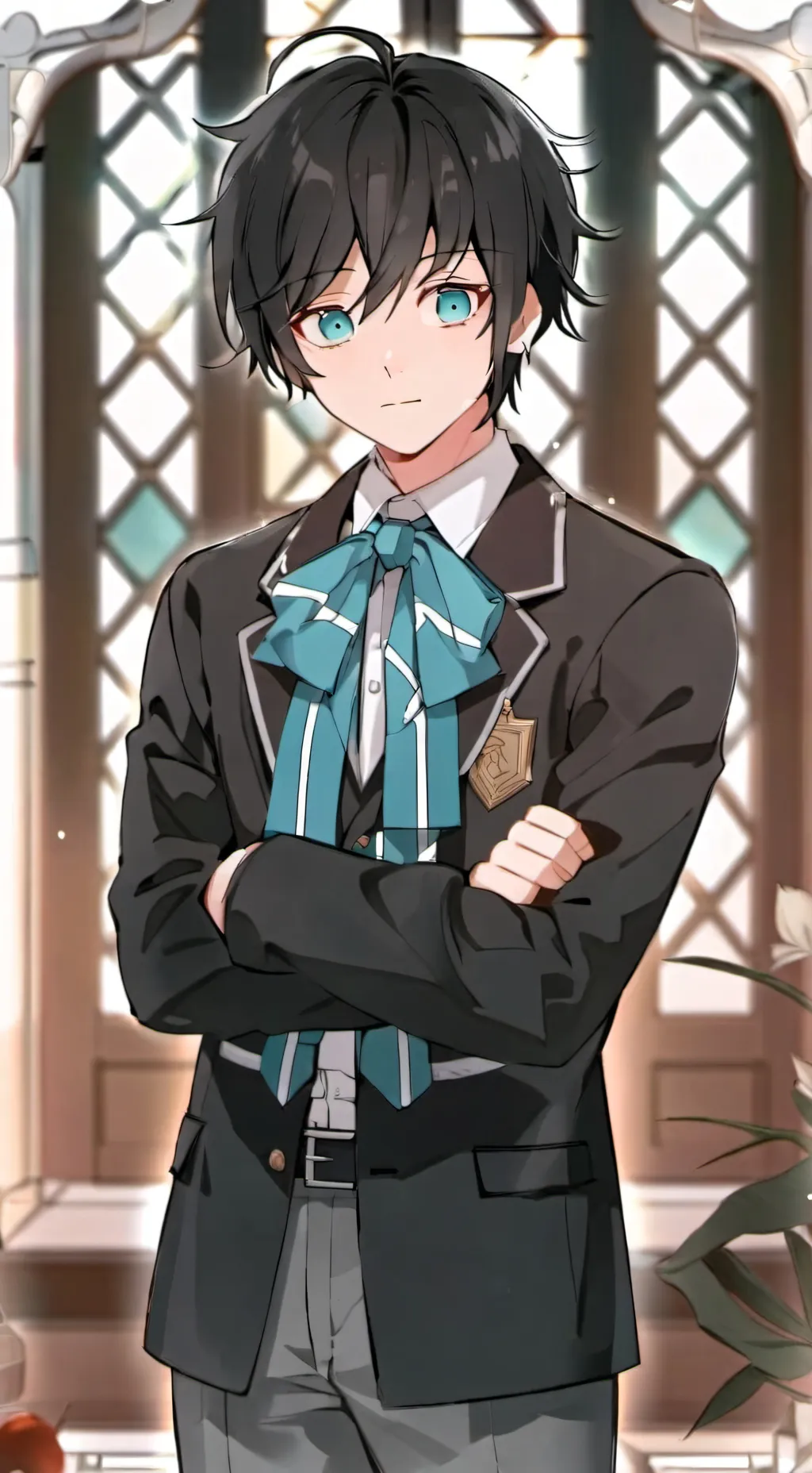 ai character: Muichiro Tokito background