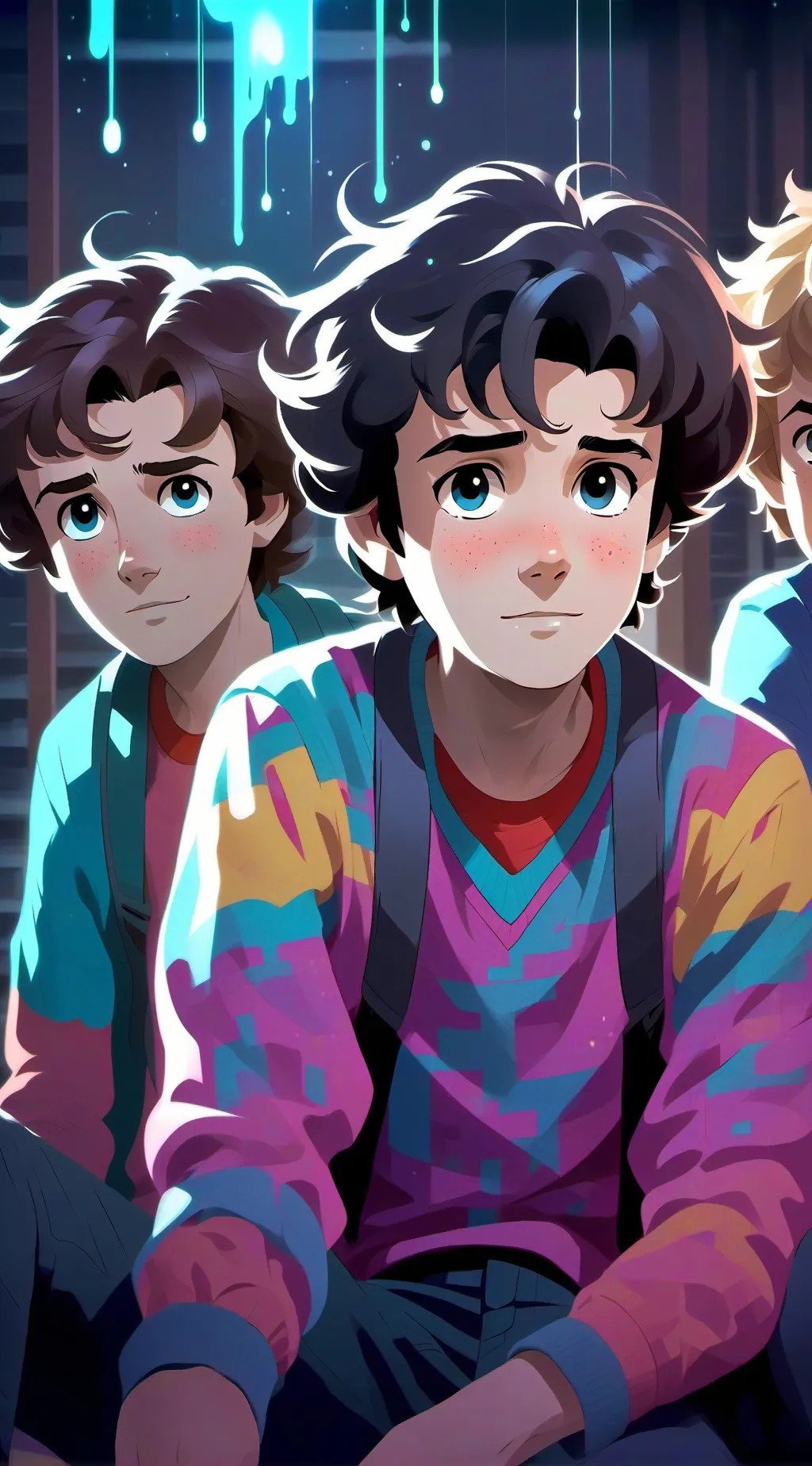 ai character: stranger things  background