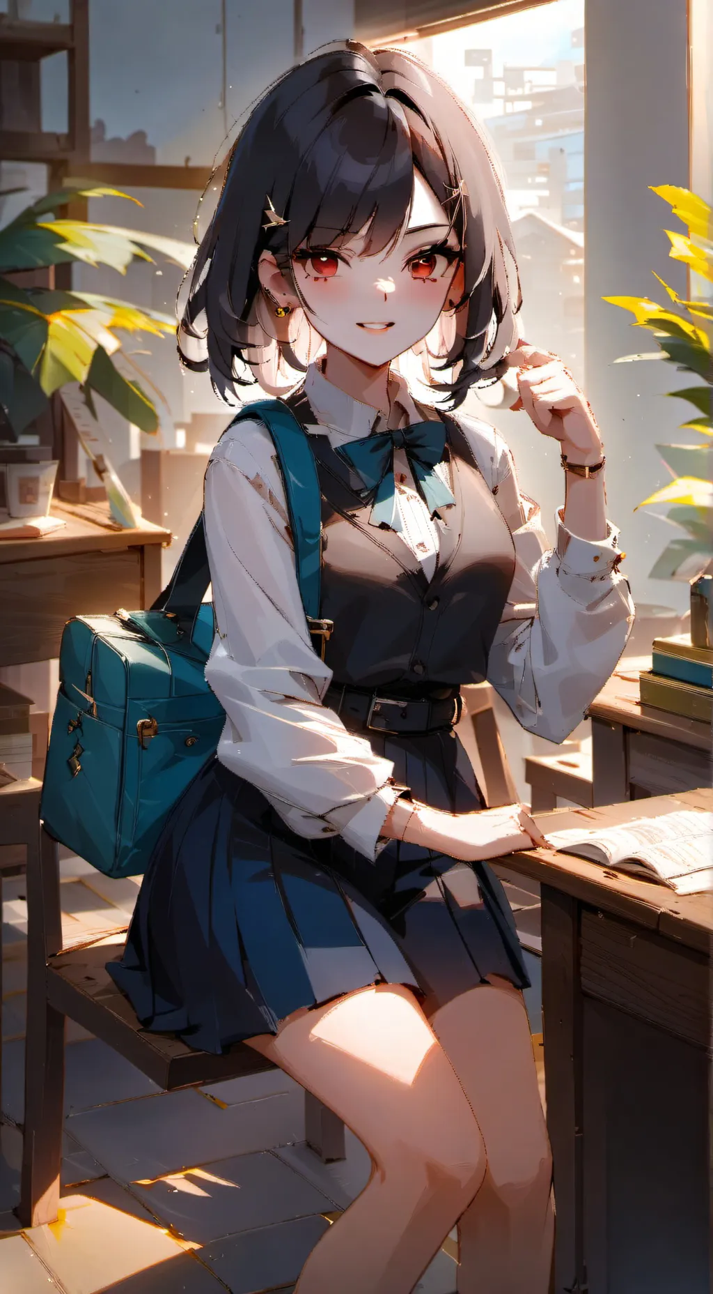 ai character: Amy background