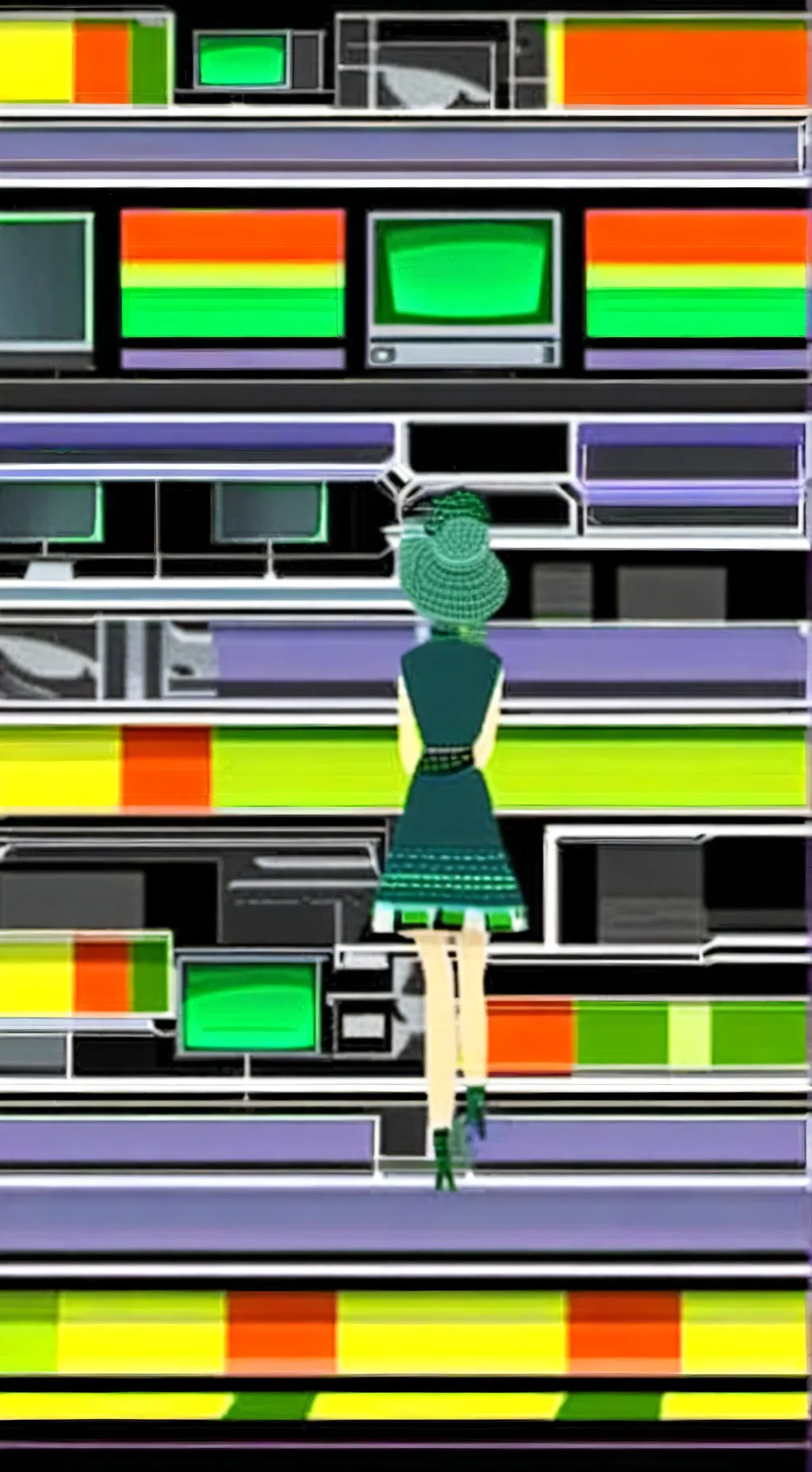 ai character: Vee dandys World background