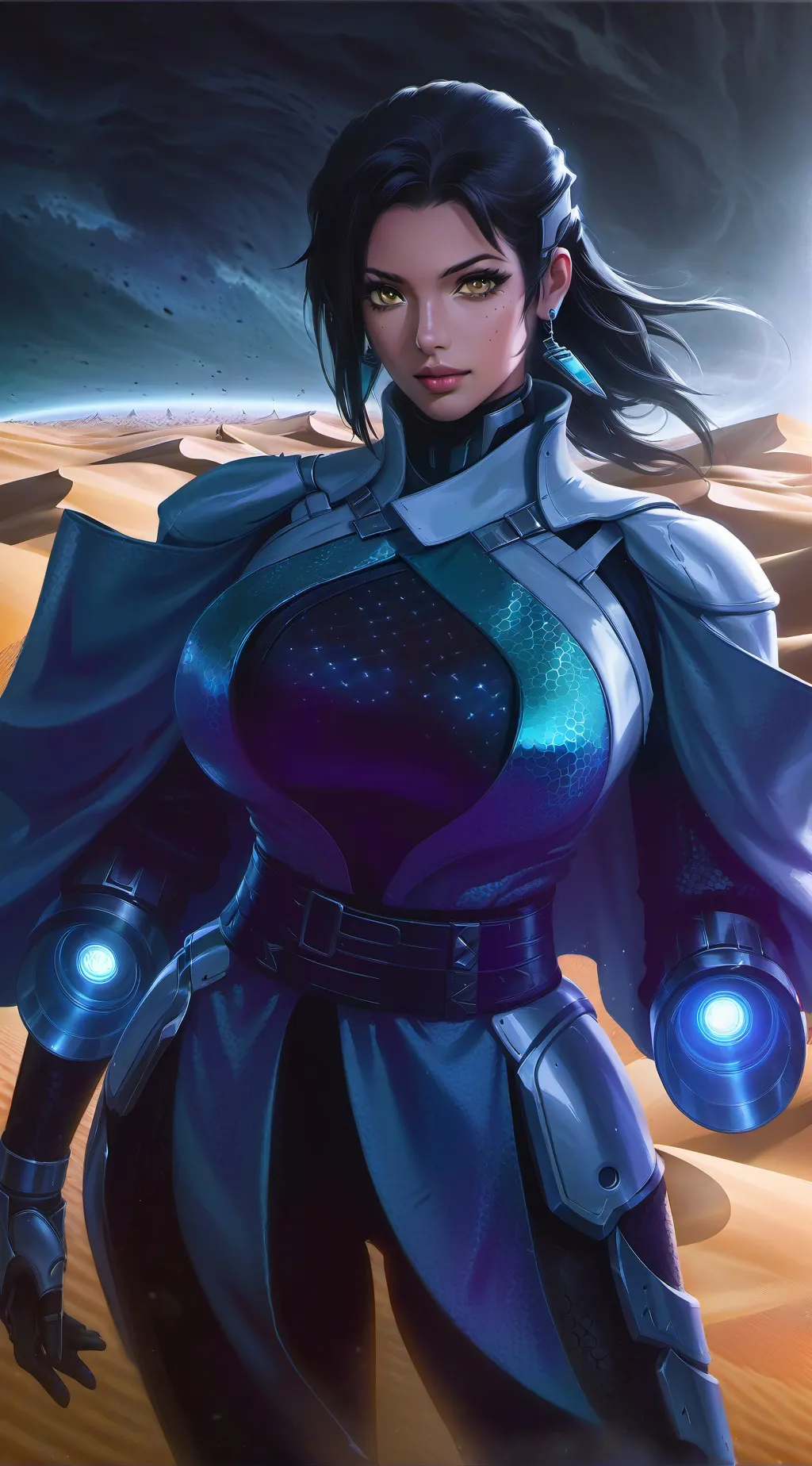 ai character: Ilszabet  background
