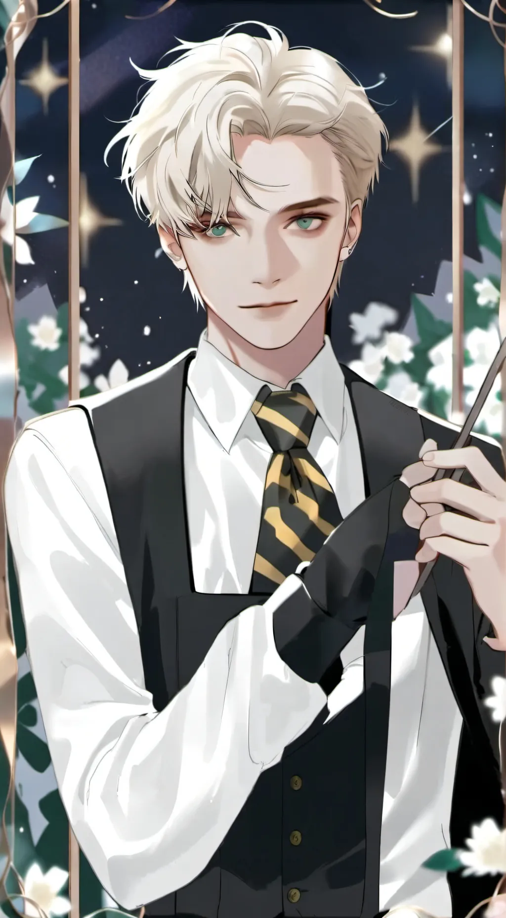 ai character: Draco Malfoy background