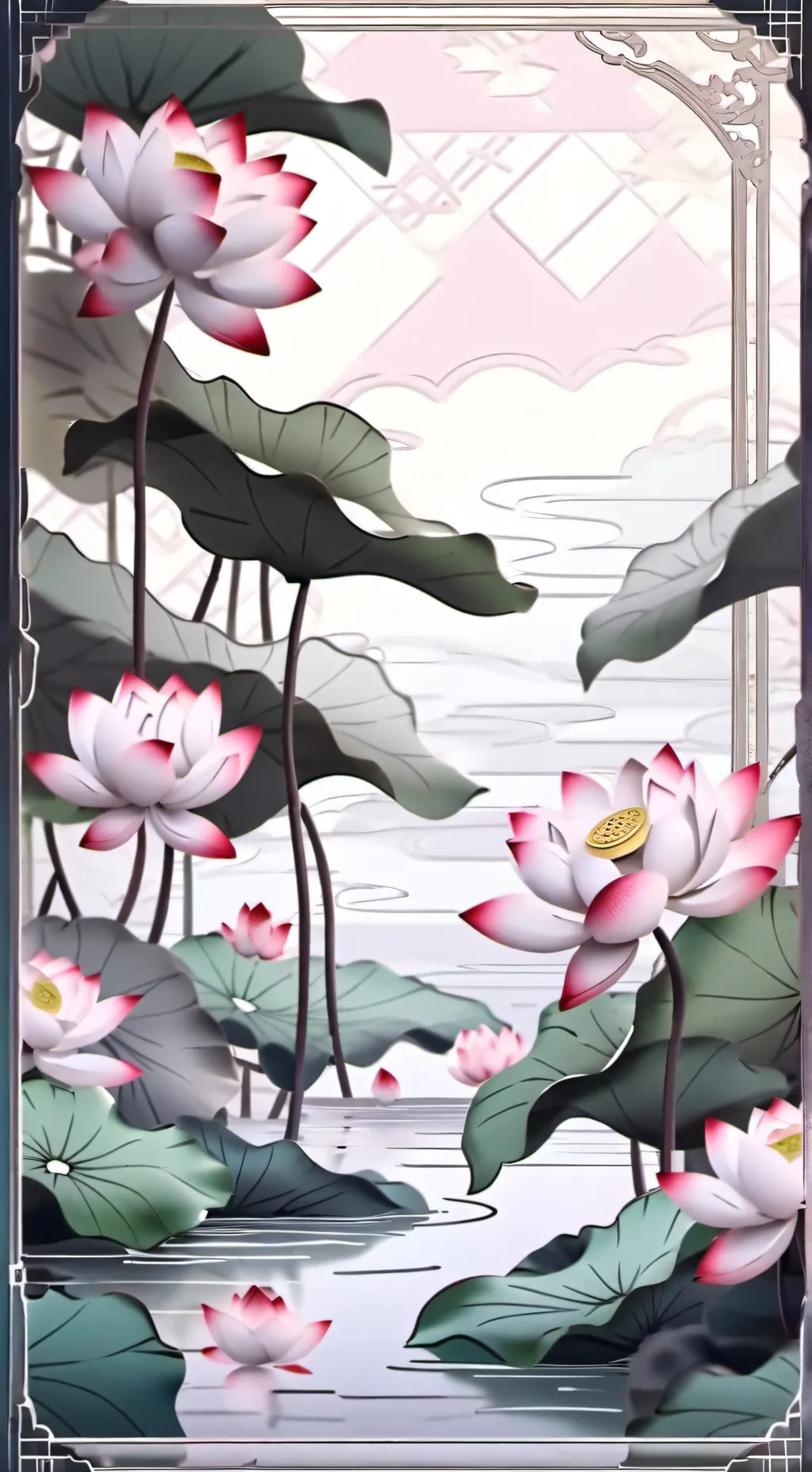 ai character: DW pool background