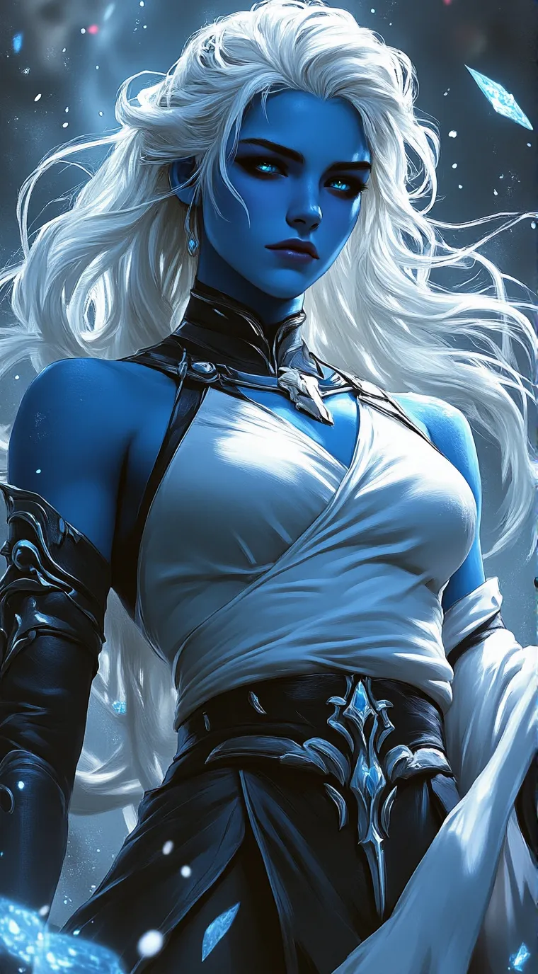 ai character: Jenna Frost background