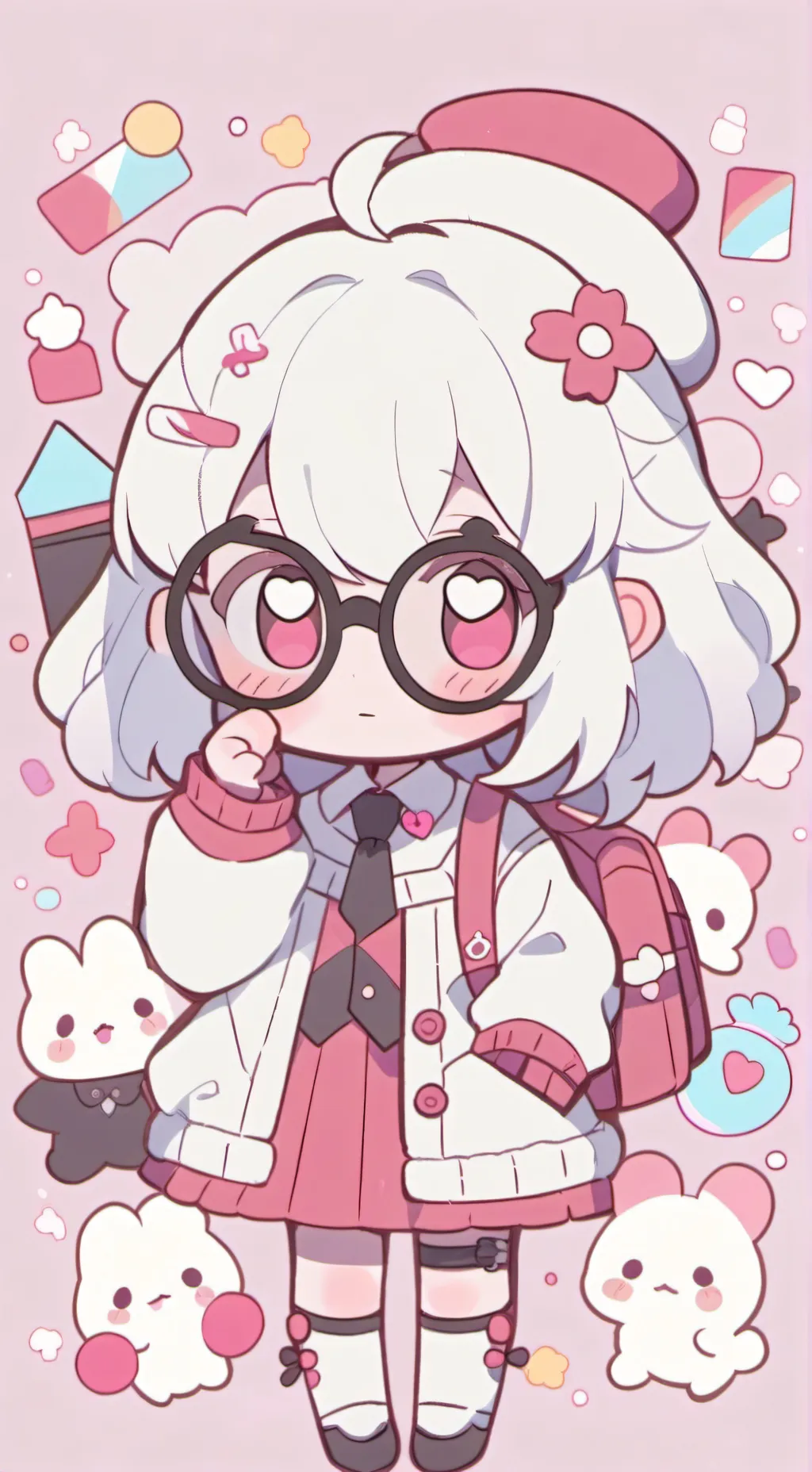 ai character: gojo & geto background