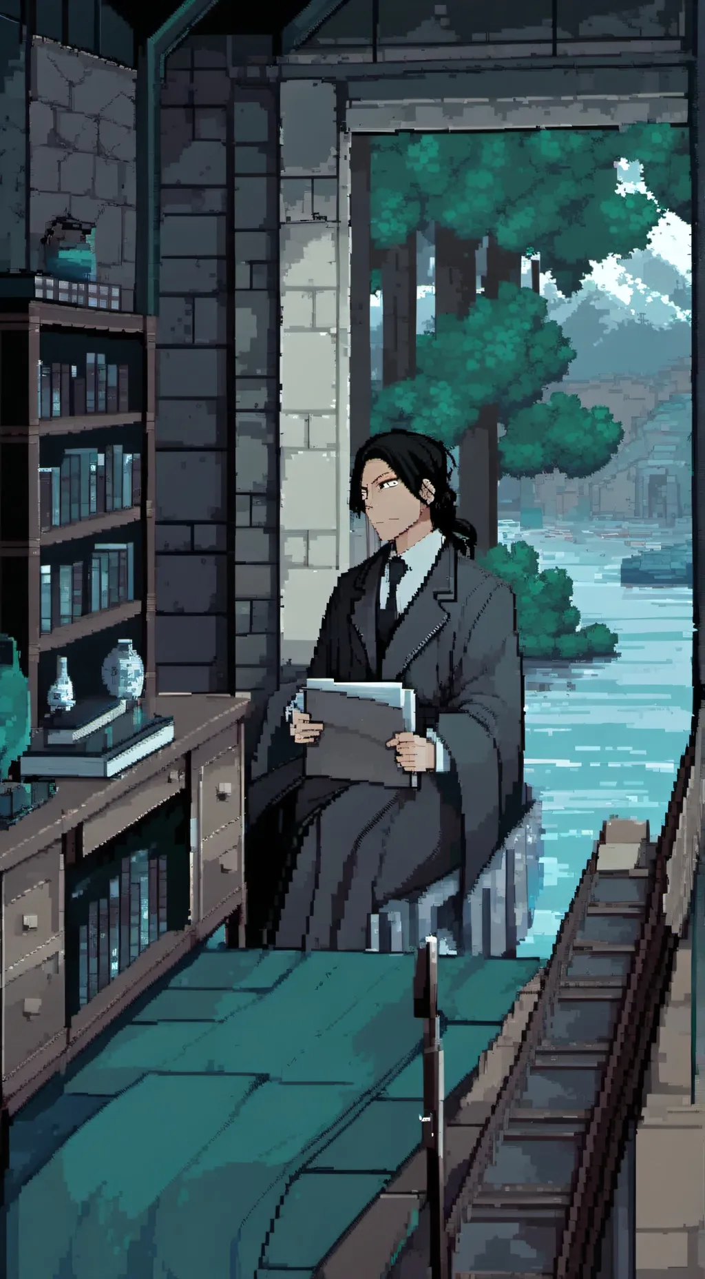 ai character: mha background