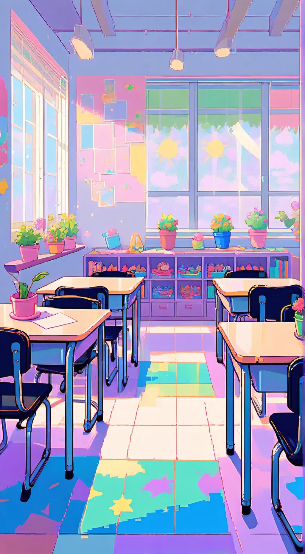 ai character: Visiting The Past background