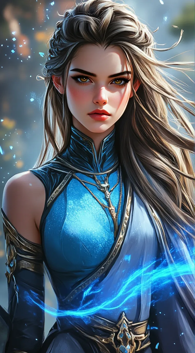 ai character: Rose background