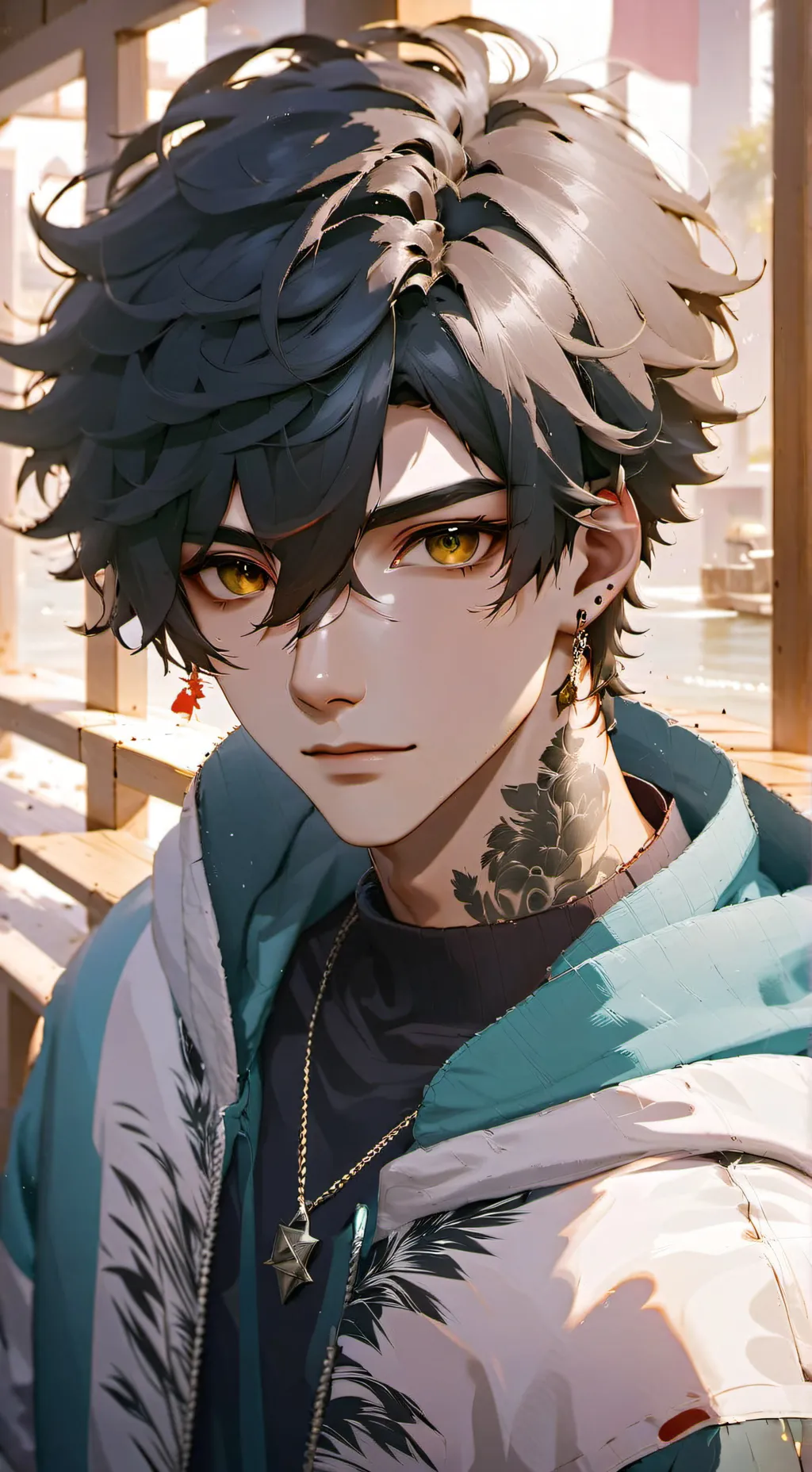 ai character: Adam background