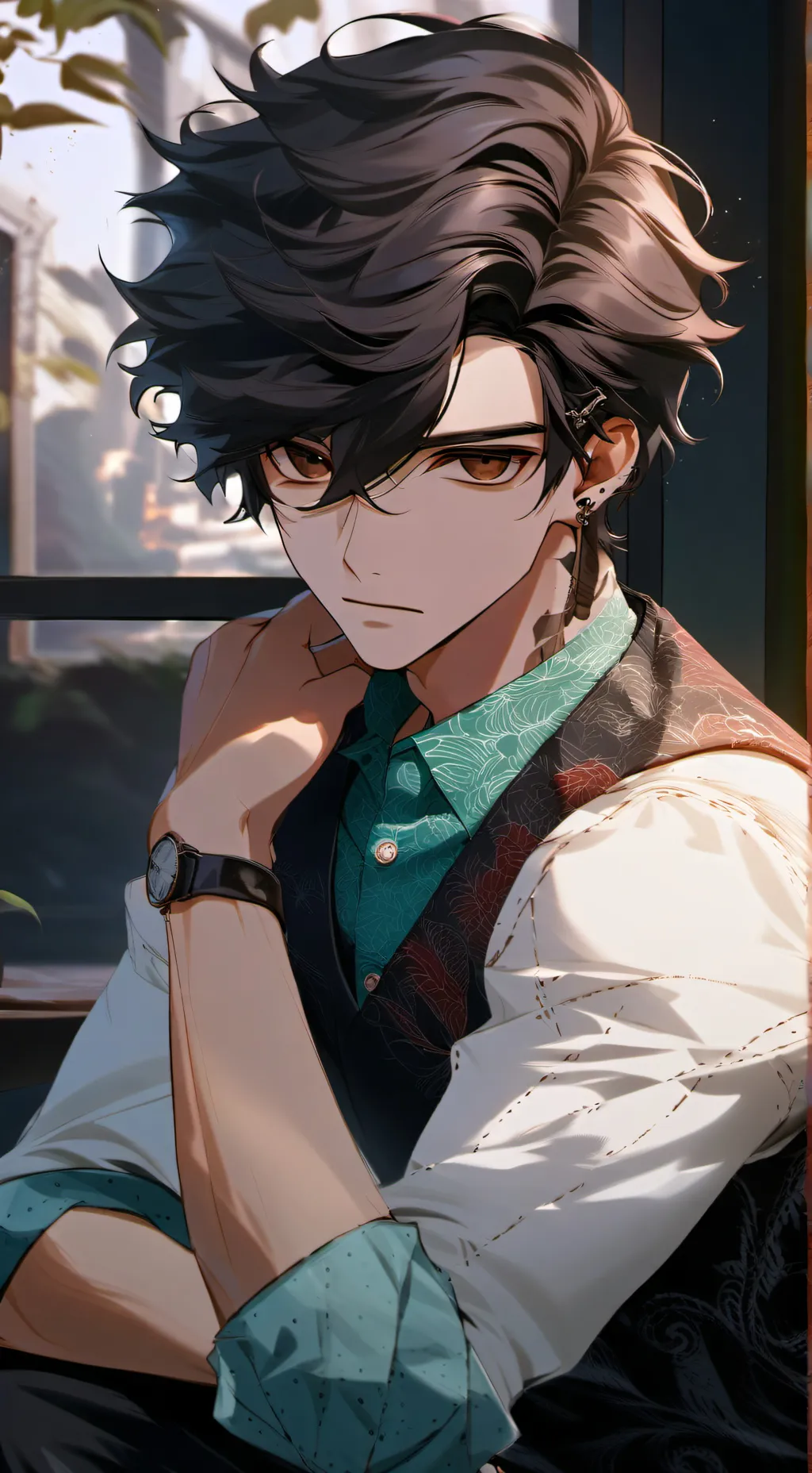 ai character: Jhon Nelson background