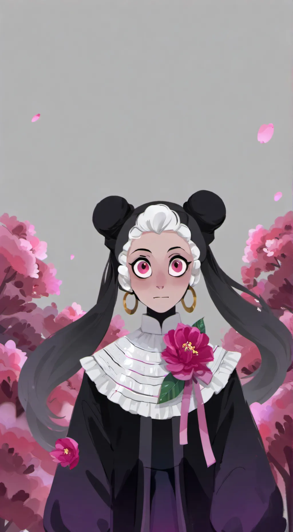 ai character: dandy worldFlutter background