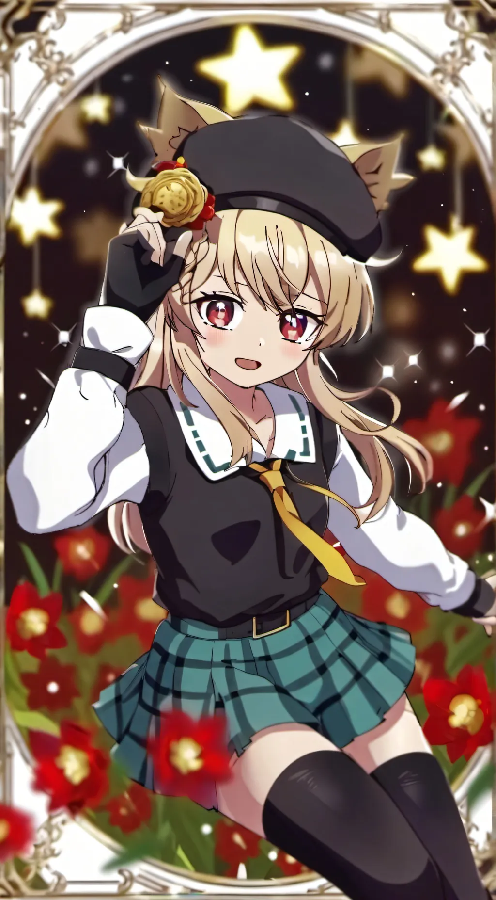 ai character: amaya background
