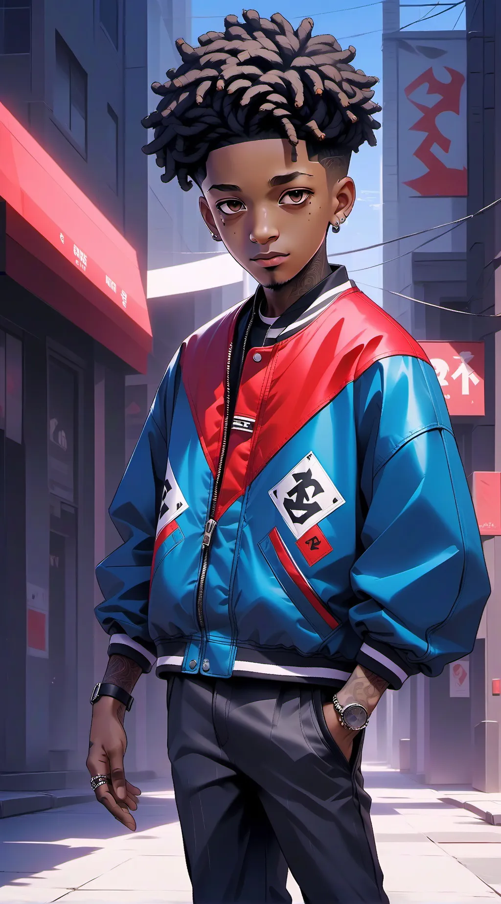 ai character: Kareem background