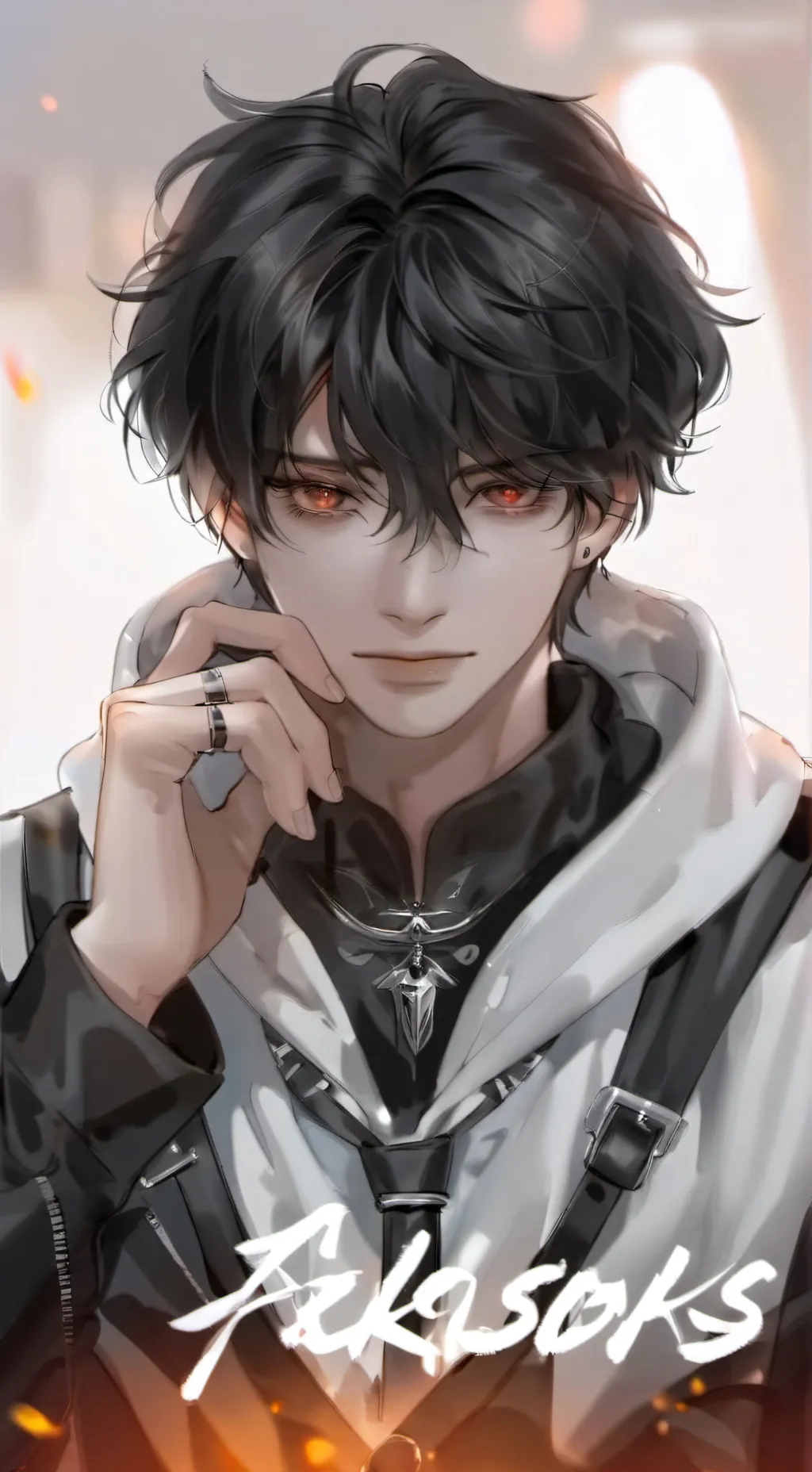 ai character: ollie <3 background