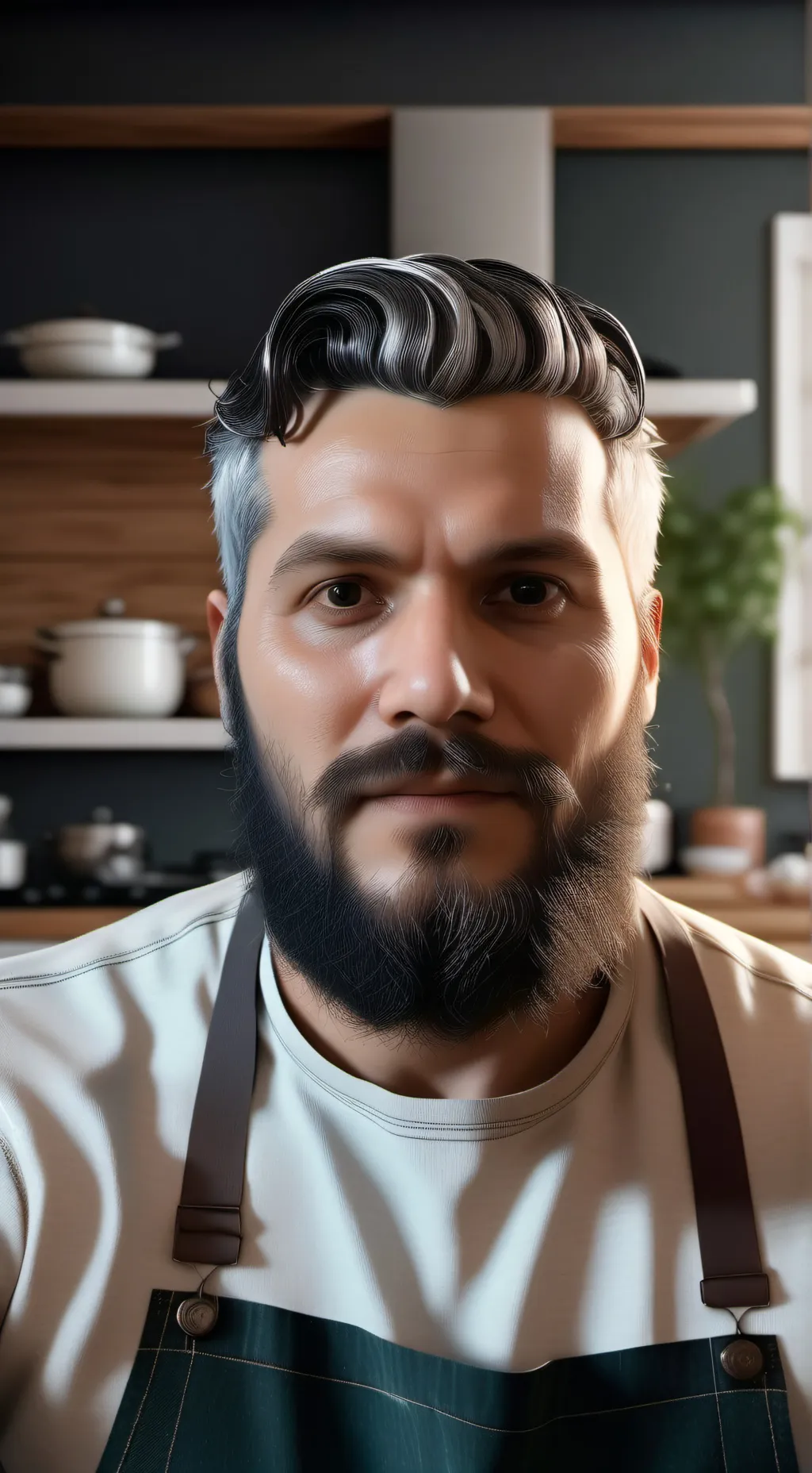 ai character: The Baker background