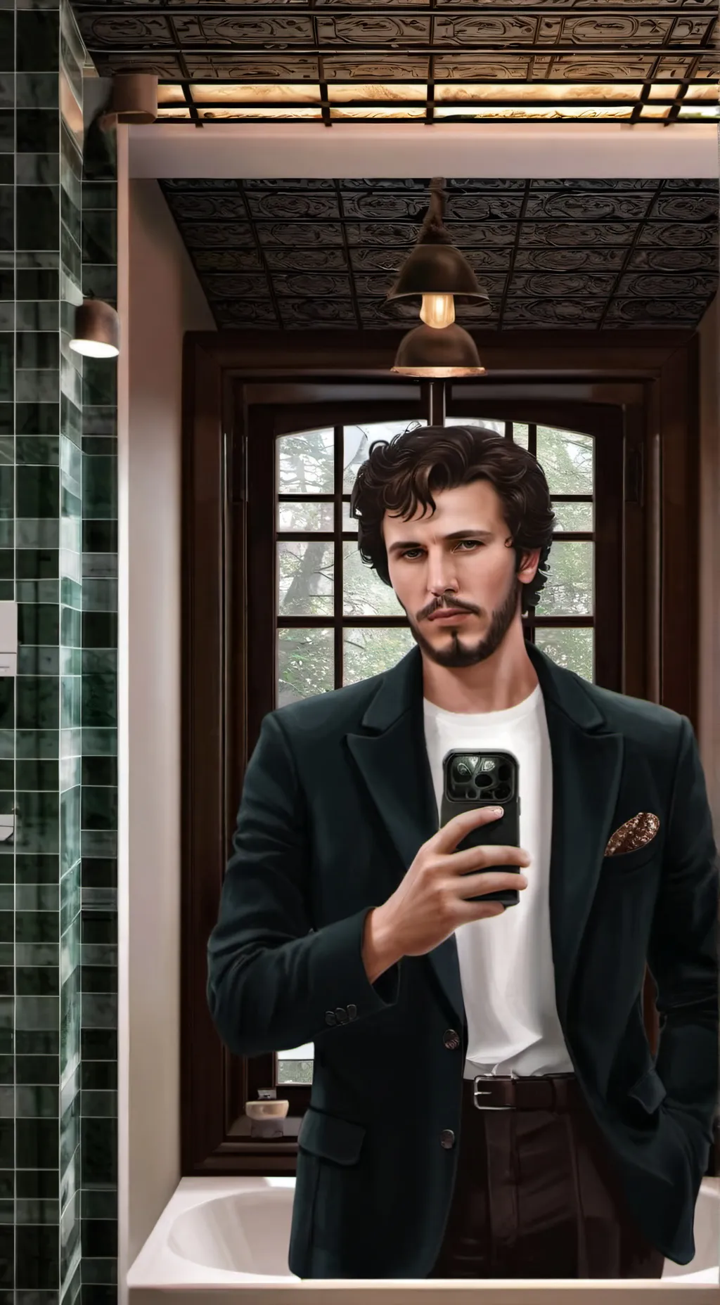 ai character: Jonathan Andrew background