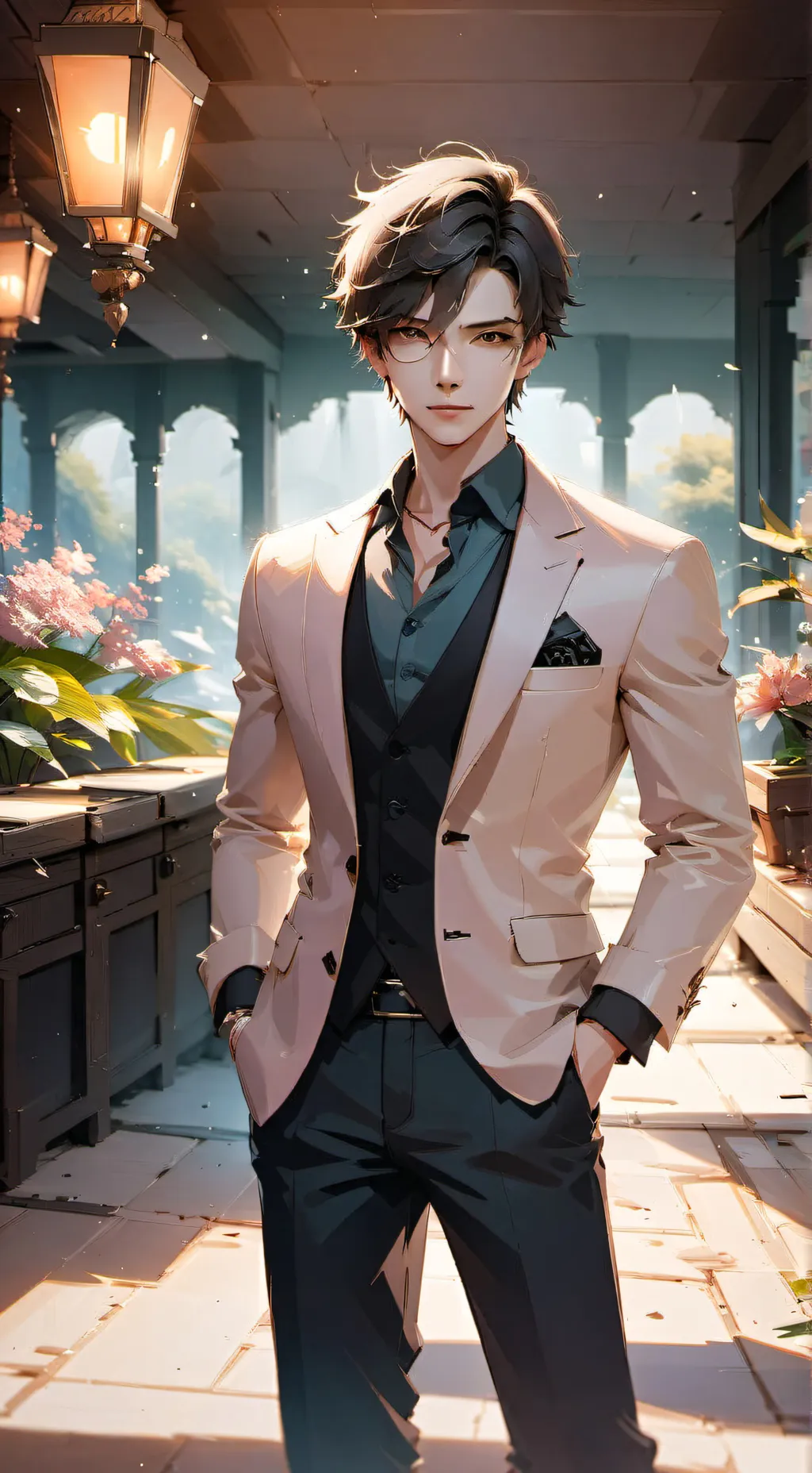 ai character: Mae  background