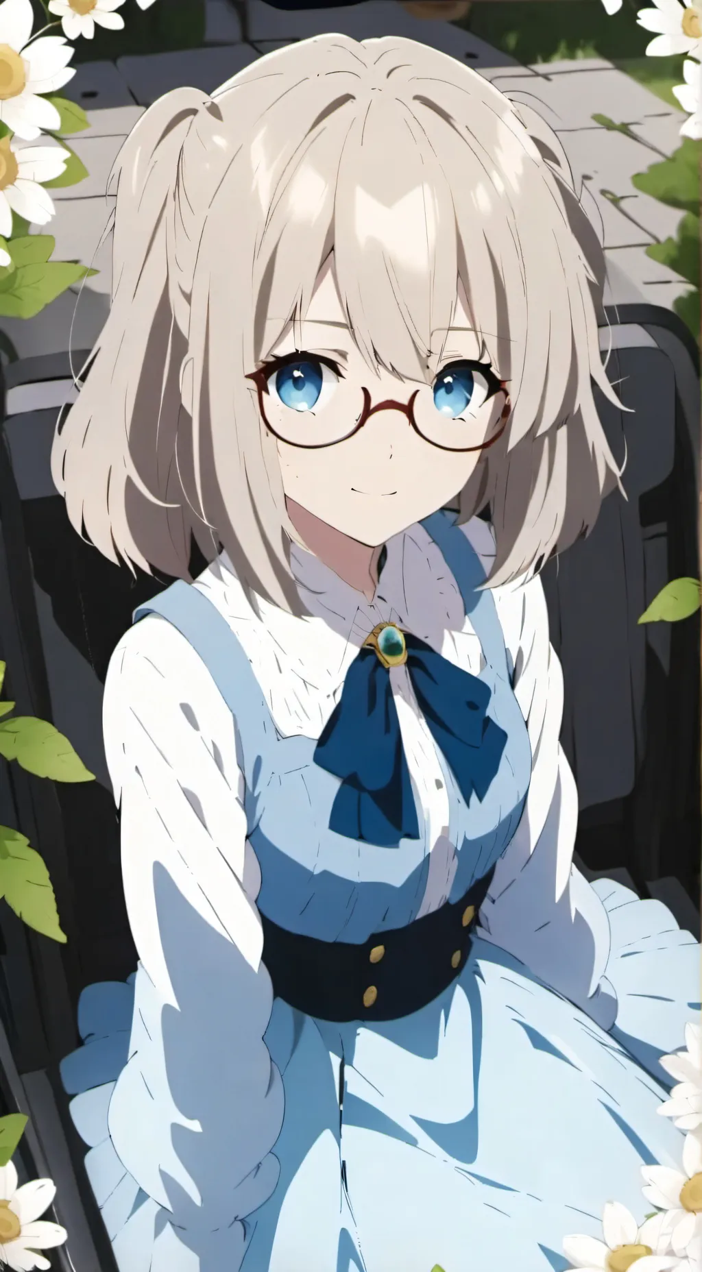 ai character: Rose  background