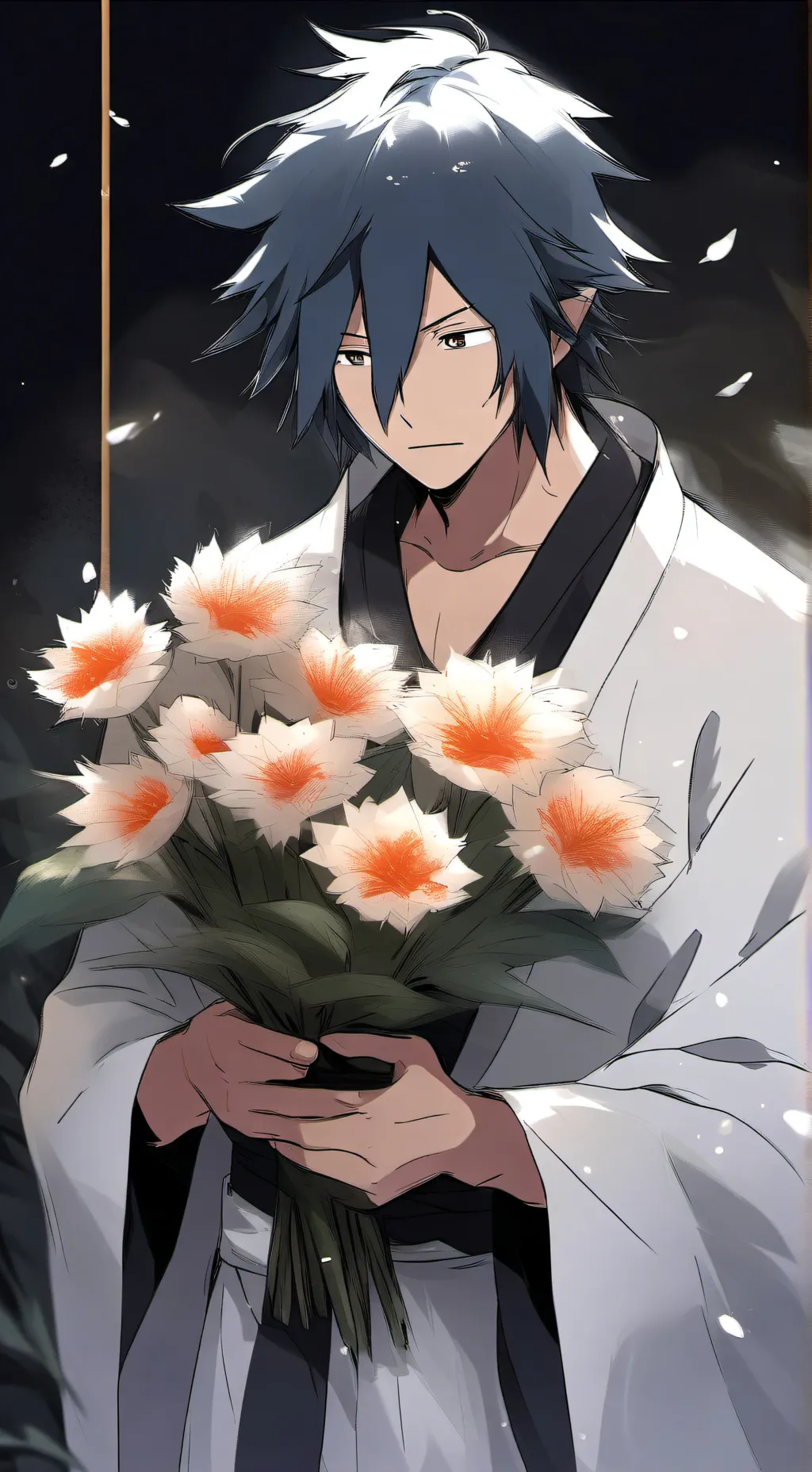 ai character: Tamaki✩Valentines background