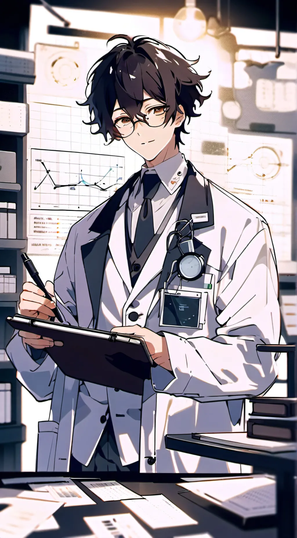 ai character: Oliver background