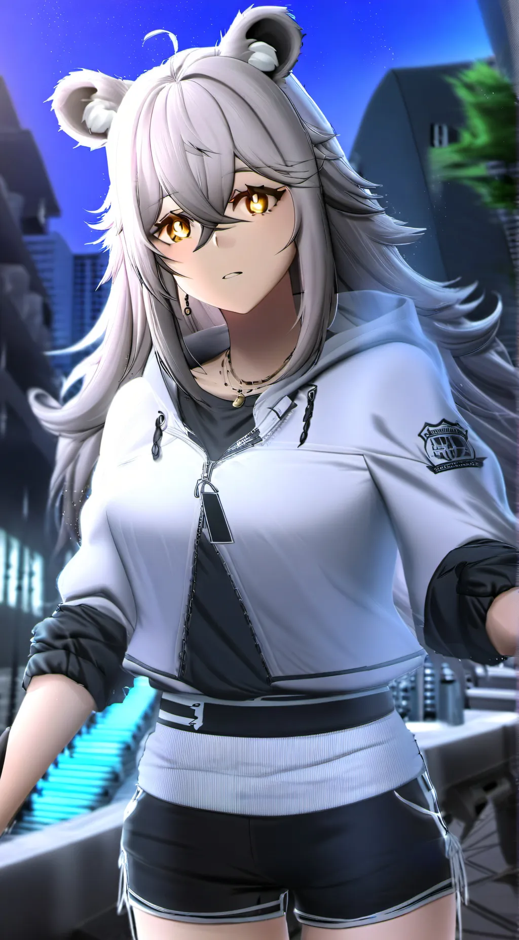 ai character: LYla background