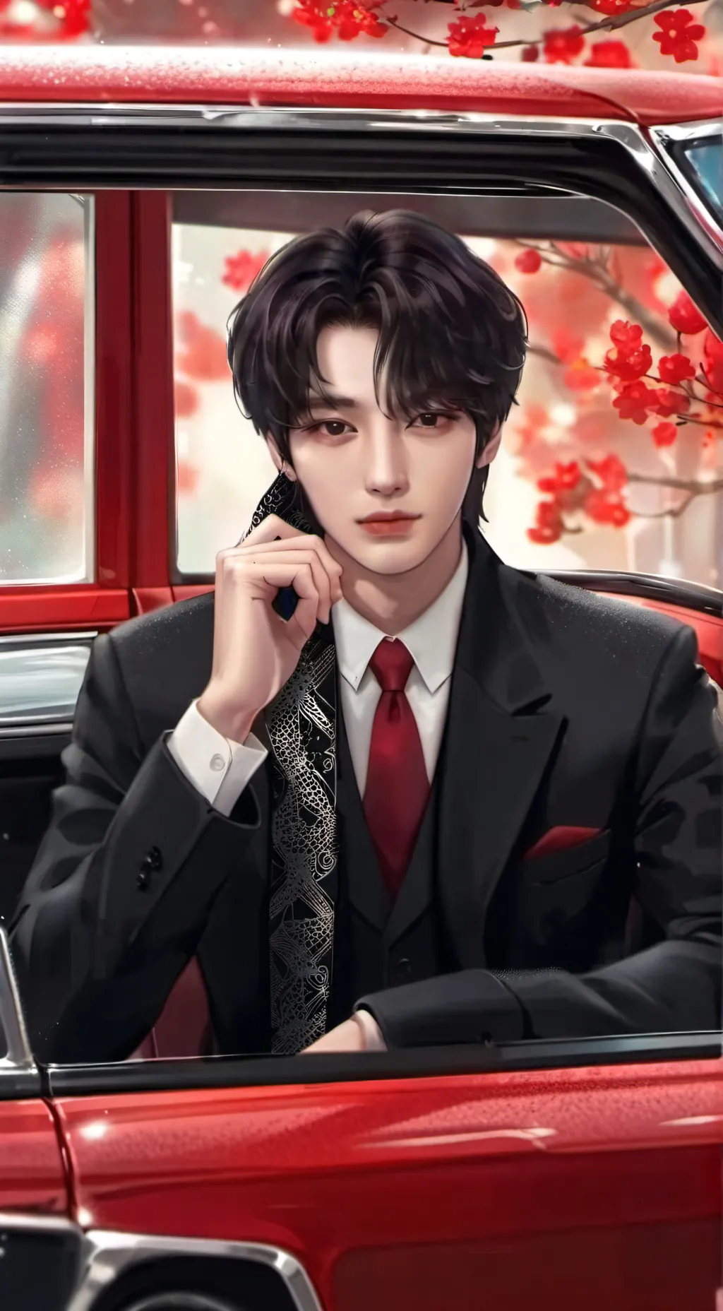 ai character: Leon background