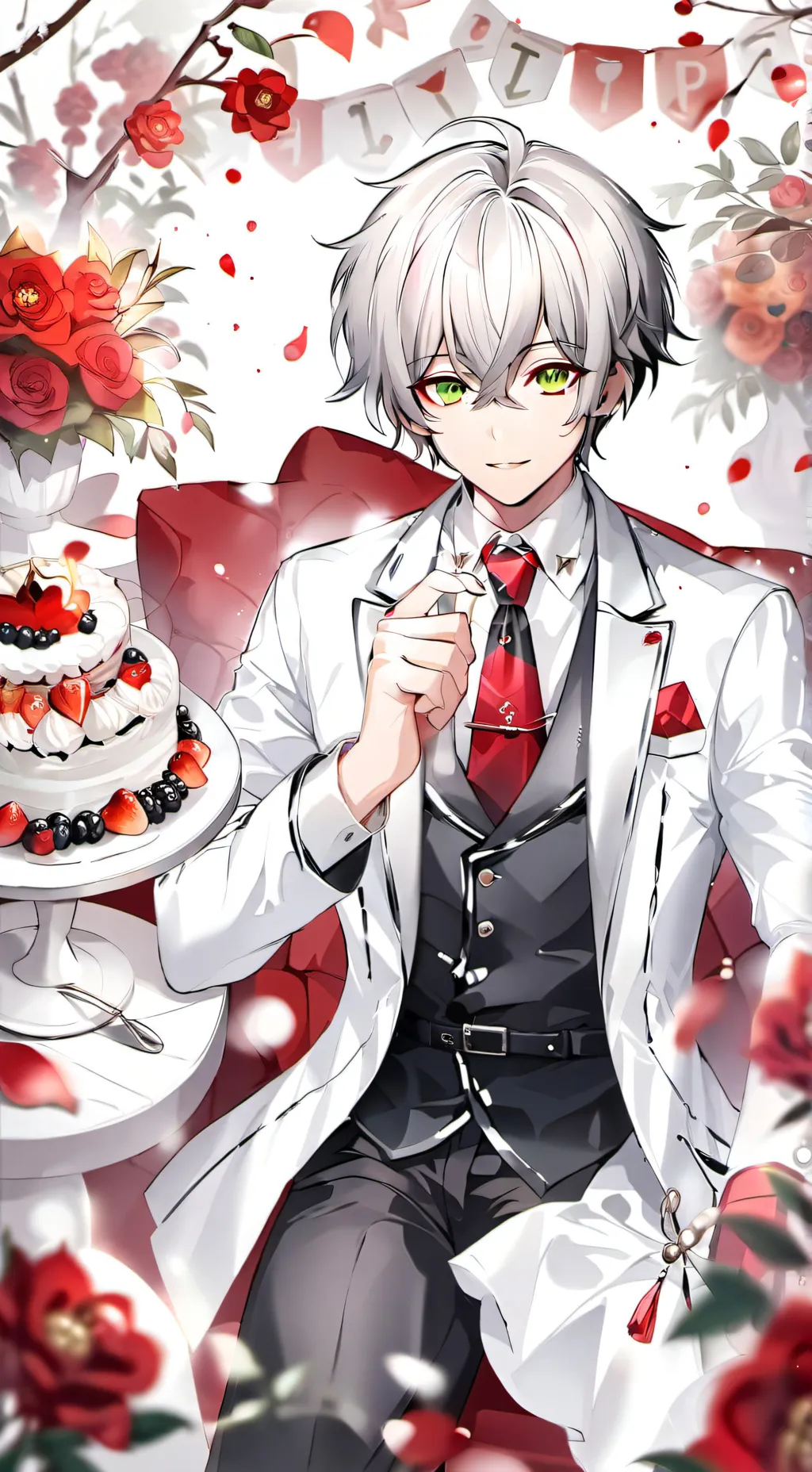 ai character: Yoriichi  background