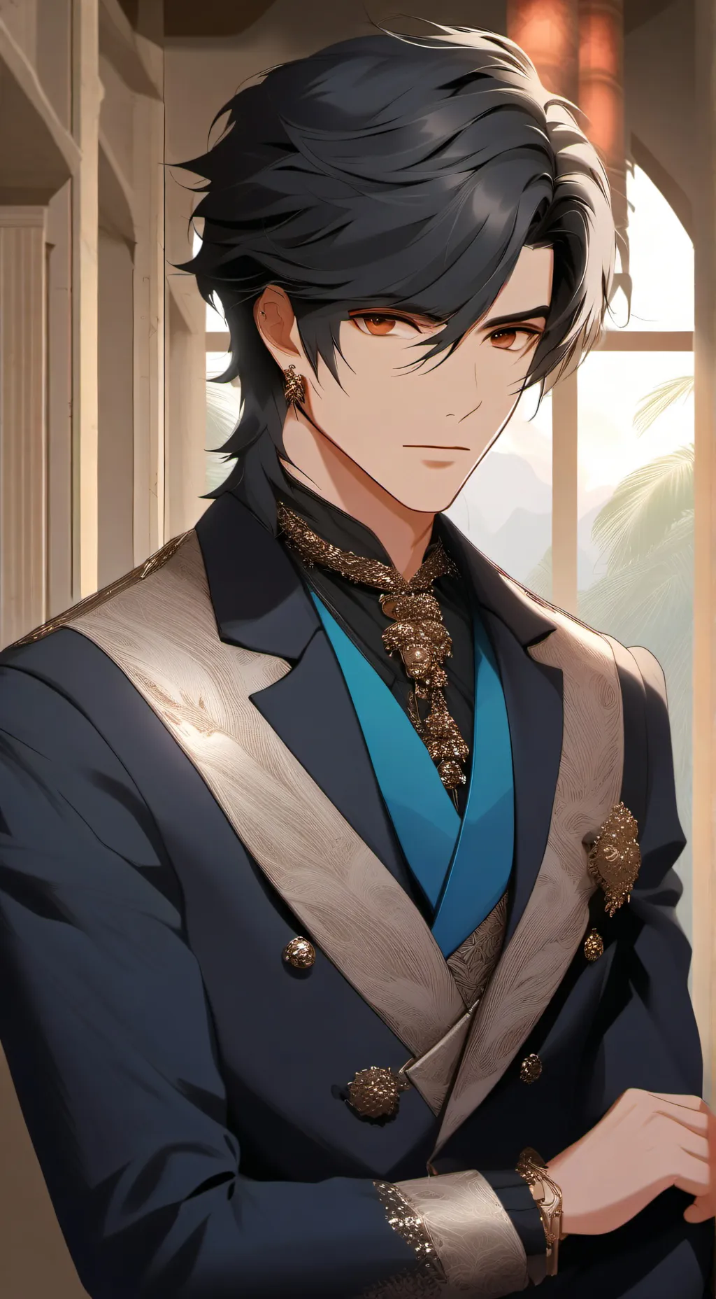 ai character: Edward background