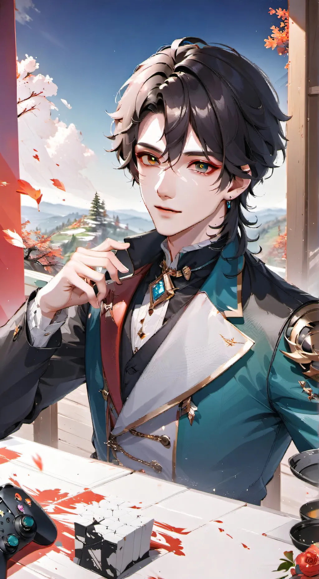 ai character: Ethan background