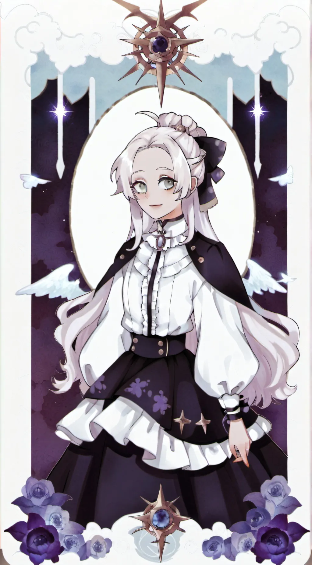 ai character: stars friend  background