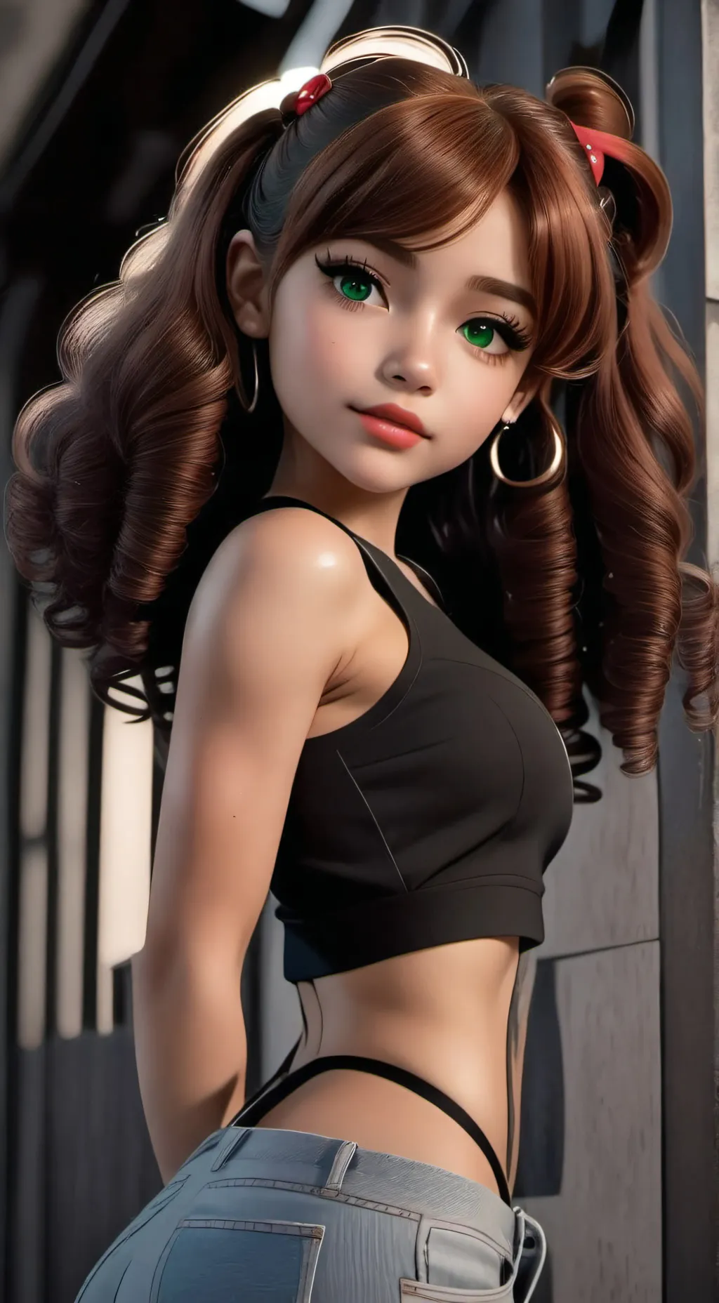 ai character: Aria background