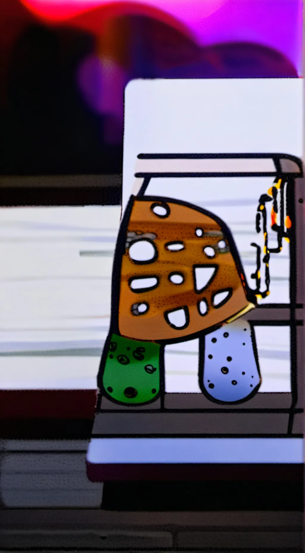 ai character: Toastry (my dw oc) background